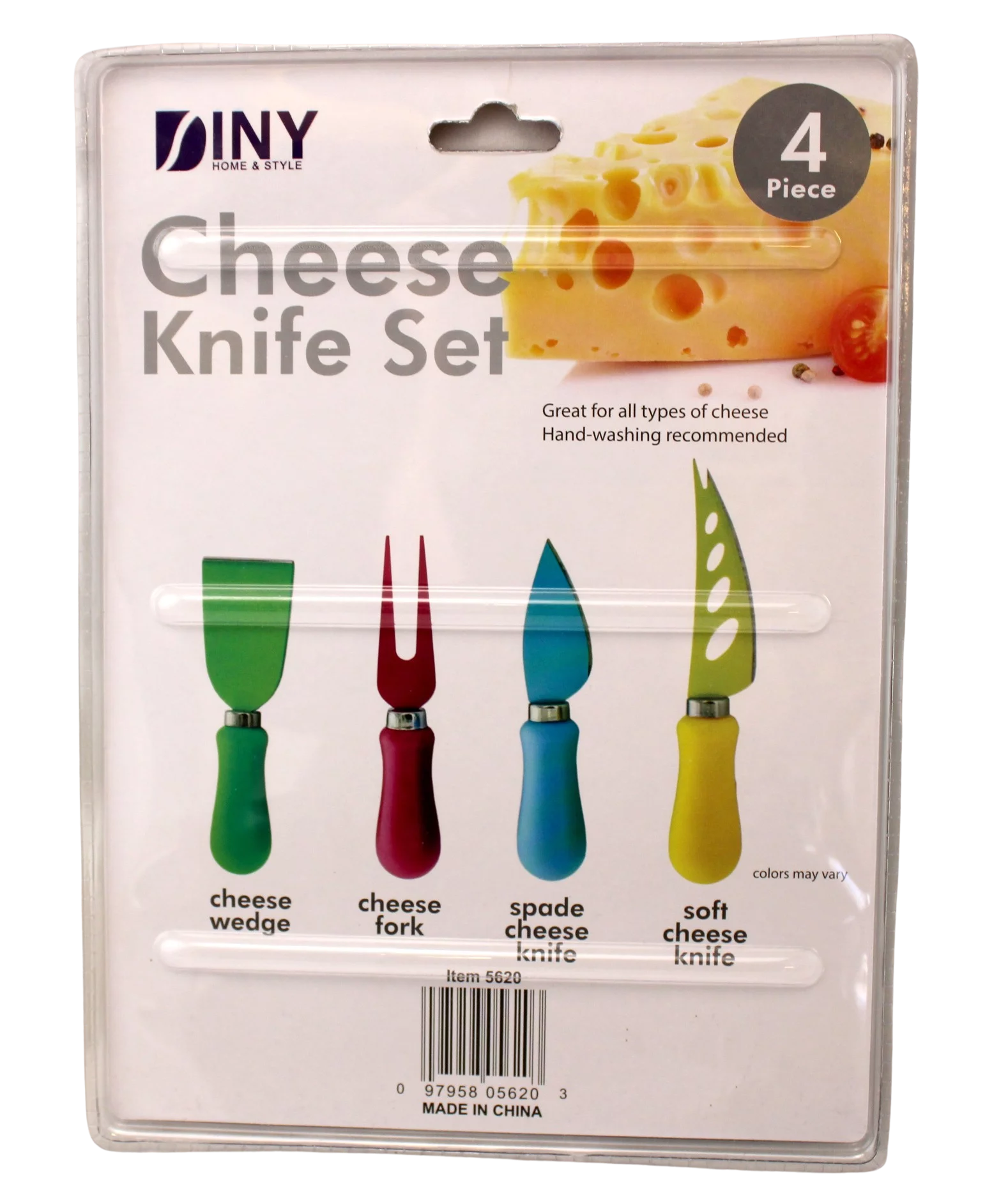 4 Piece Cheese Knife Set Great For All Types of Cheese for Charcuterie and Cheese spread Ideal for Cheese Slicer and Butter Cutter Gift Set Cheese Cutter for Party Trays and Dinner Table