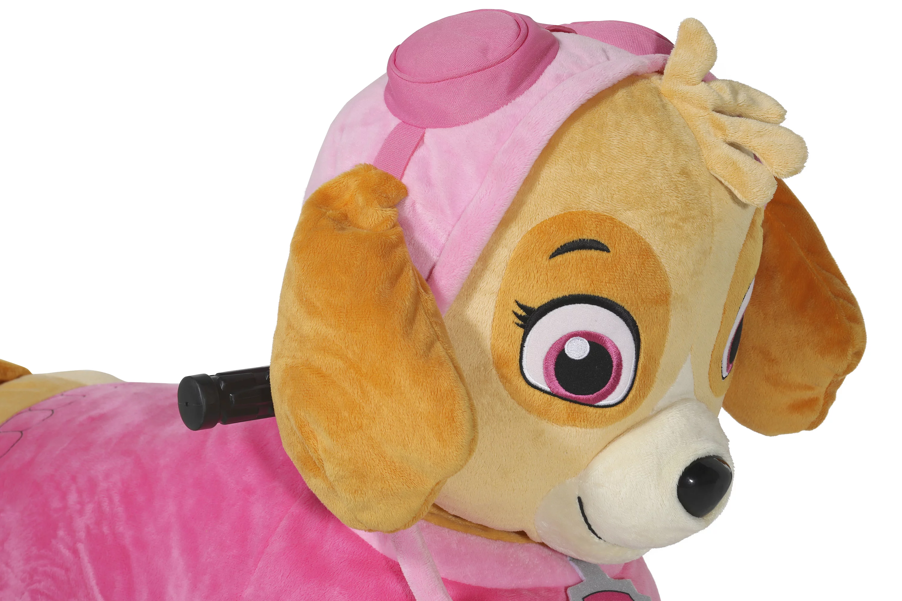 Paw Patrol 6 Volt Plush Skye Ride-on with Pup House Included by Dynacraft!