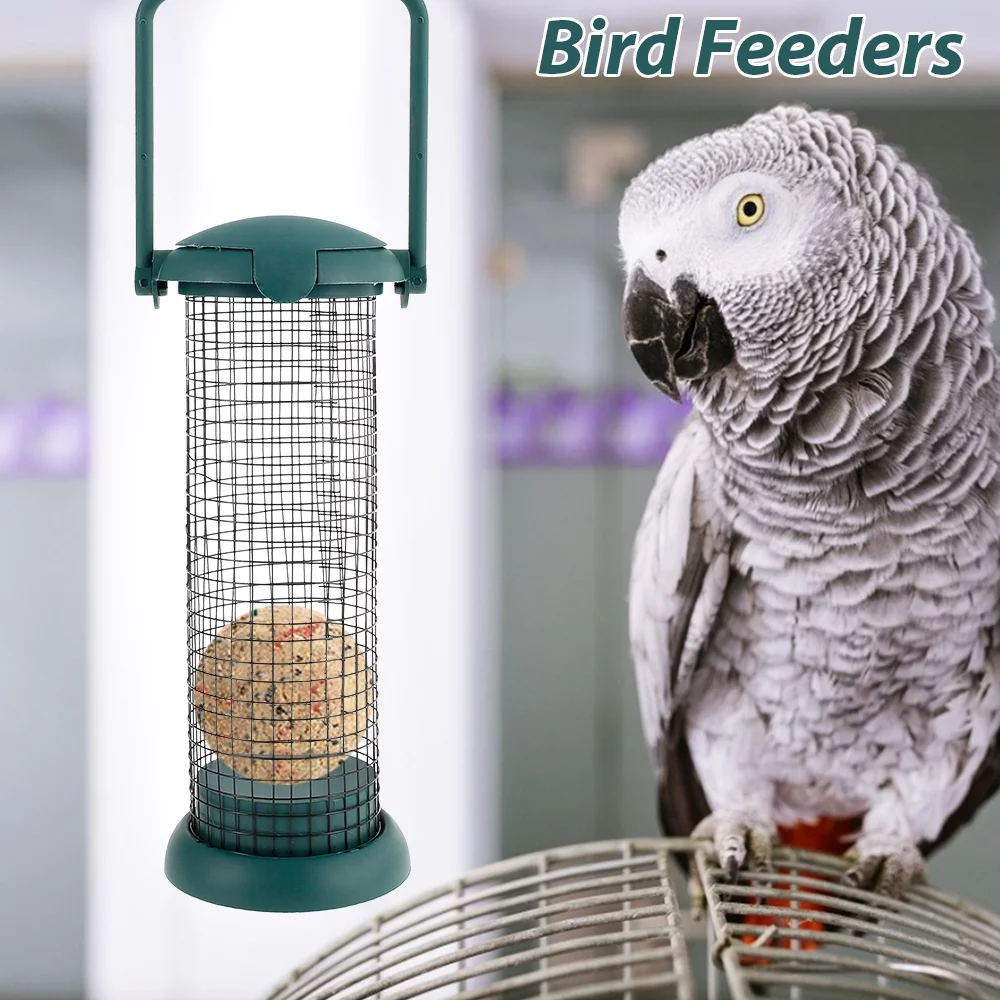 Willstar Bird Feeders for Outdoors Hanging,Squirrel Proof Wild Bird Feeder for Outside,Metal Hanging Bird Seed Feeders for Cardinal,Finch,Sparrow,Blue Jay,Chew-Proof,Weather-Resistant