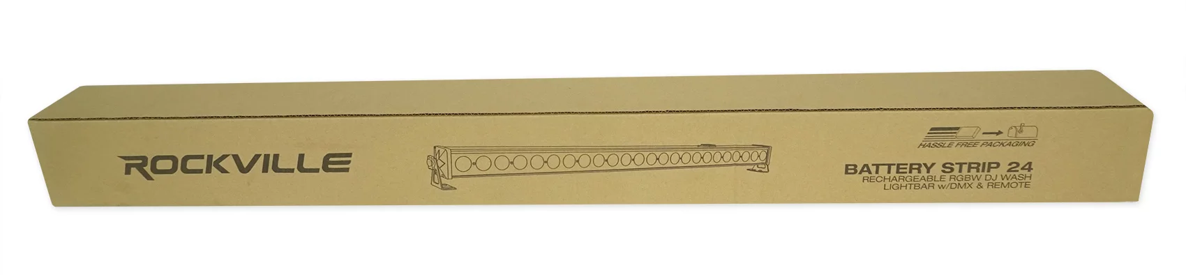 Rockville RFAAW DJ Event Facade Booth+Bag+Scrim+(2) Rechargeable Light Strips