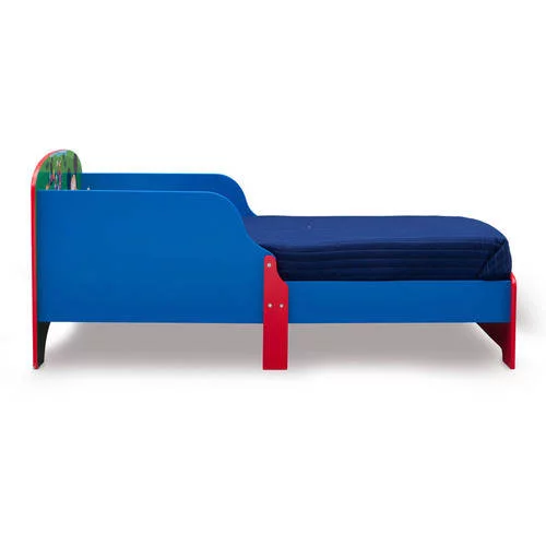 Disney Mickey Mouse Wooden Toddler Bed by Delta Children, Greenguard Gold Certified, Blue