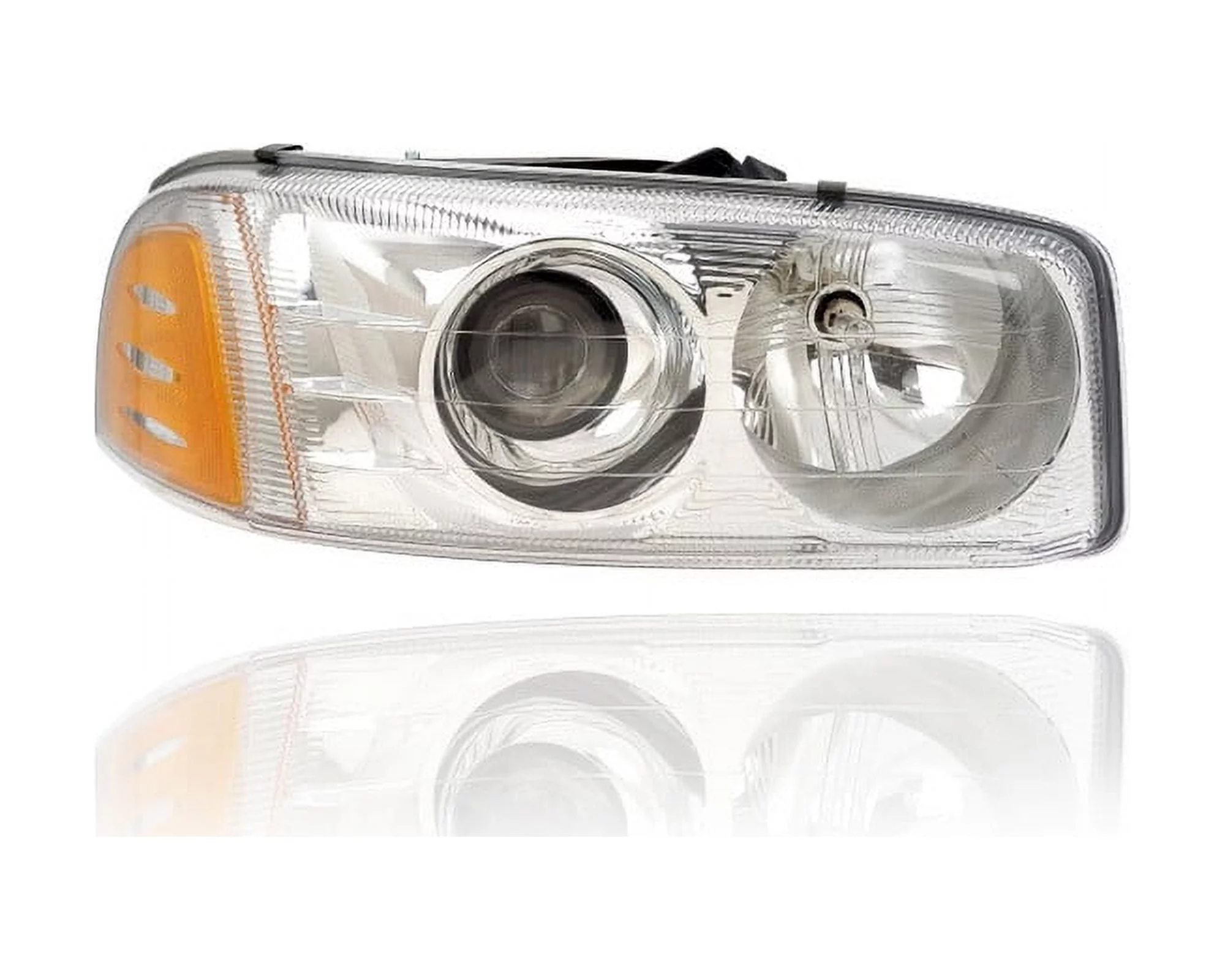 Headlight Assembly - Compatible/Replacement for '99-07 GMC Sierra (C3 Denali Trim Only), 00-06 Yukon XL Denali - Right Hand - Passenger - 15218078 - CAPA Fits select: 2001-2002 GMC YUKON XL XL K1500