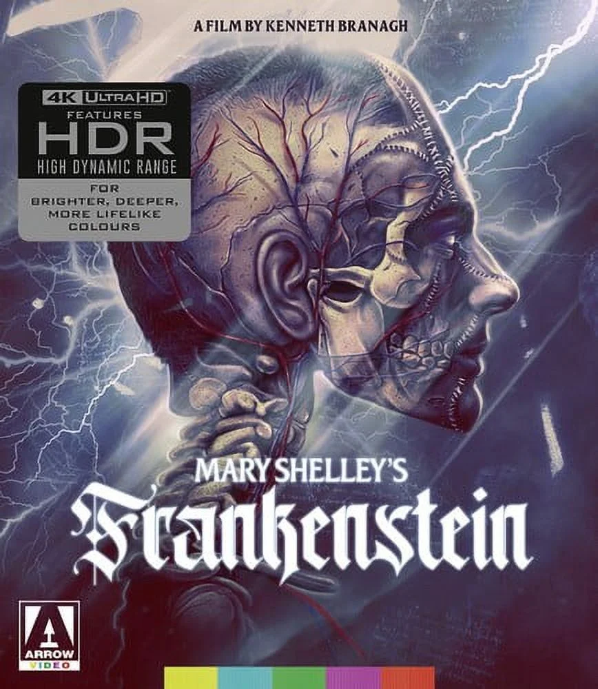 Mary Shelley's Frankenstein (4K Ultra HD), Arrow Video, Horror