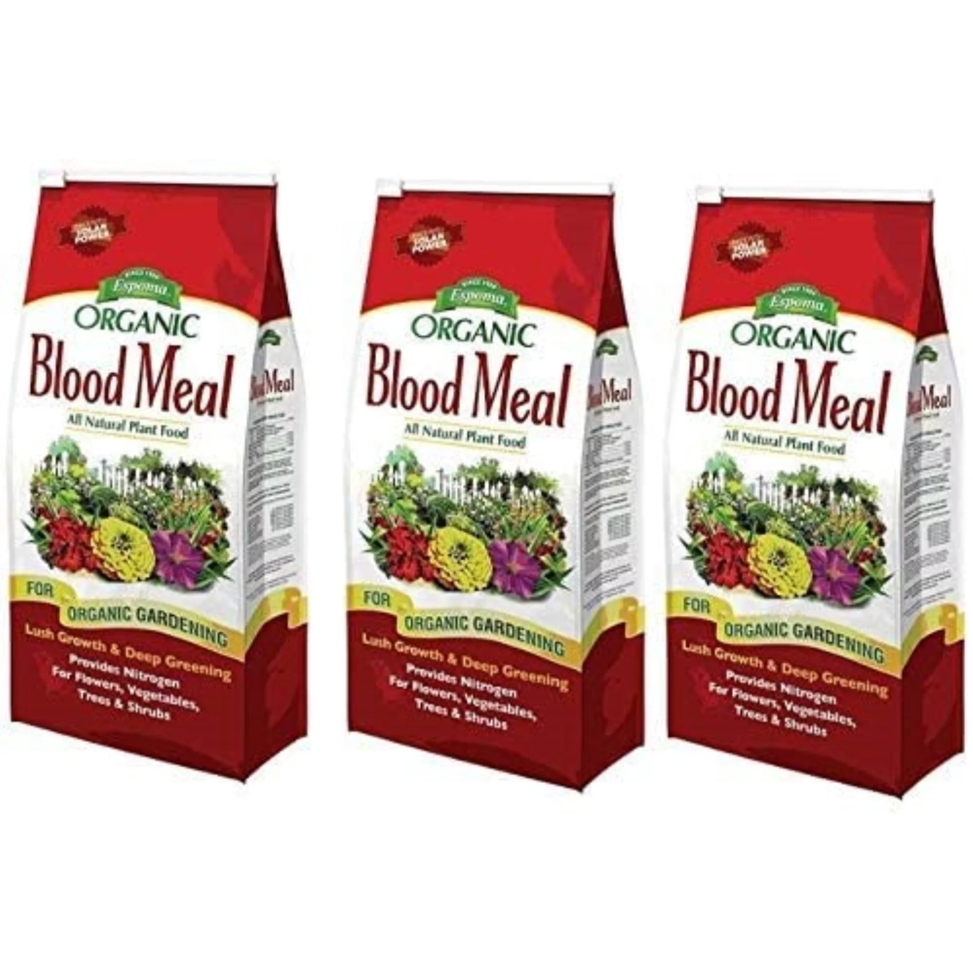 Espoma (#DB03) Blood Meal Organic Fertilizer, 3 lbs.(3 Pack)