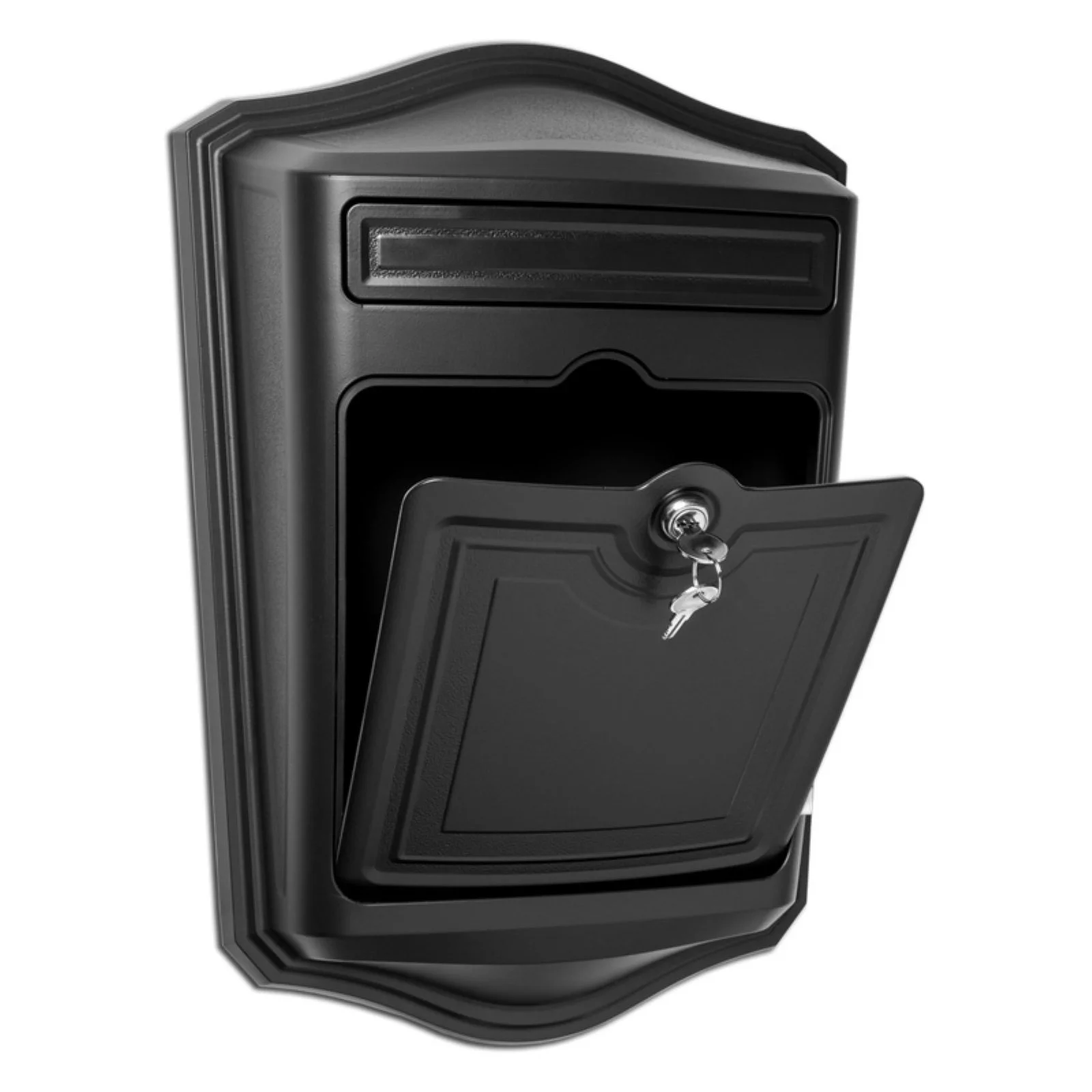 Maison Wall Mount Mailbox Black