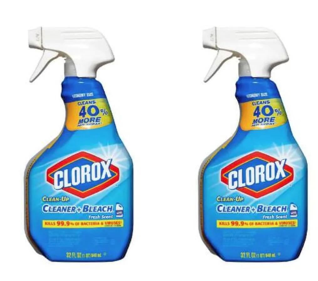 Clean-Up 32 oz. Fresh Scent All-Purpose Cleaner with Bleach Spray (2-Pack)
