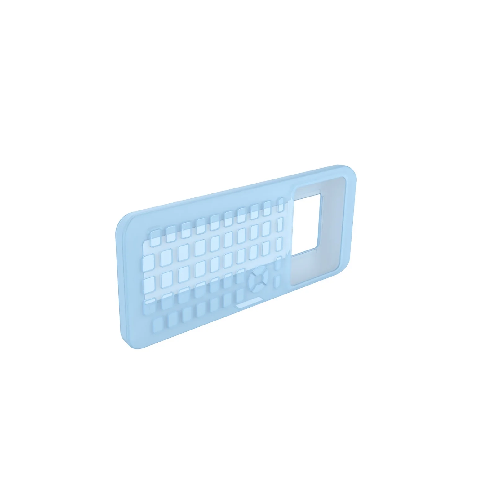 Calculator Slip Protective Case Blue Drop Resistant Silicone Case for Texas Instruments TI-84 Plus CE Graphing Calculator