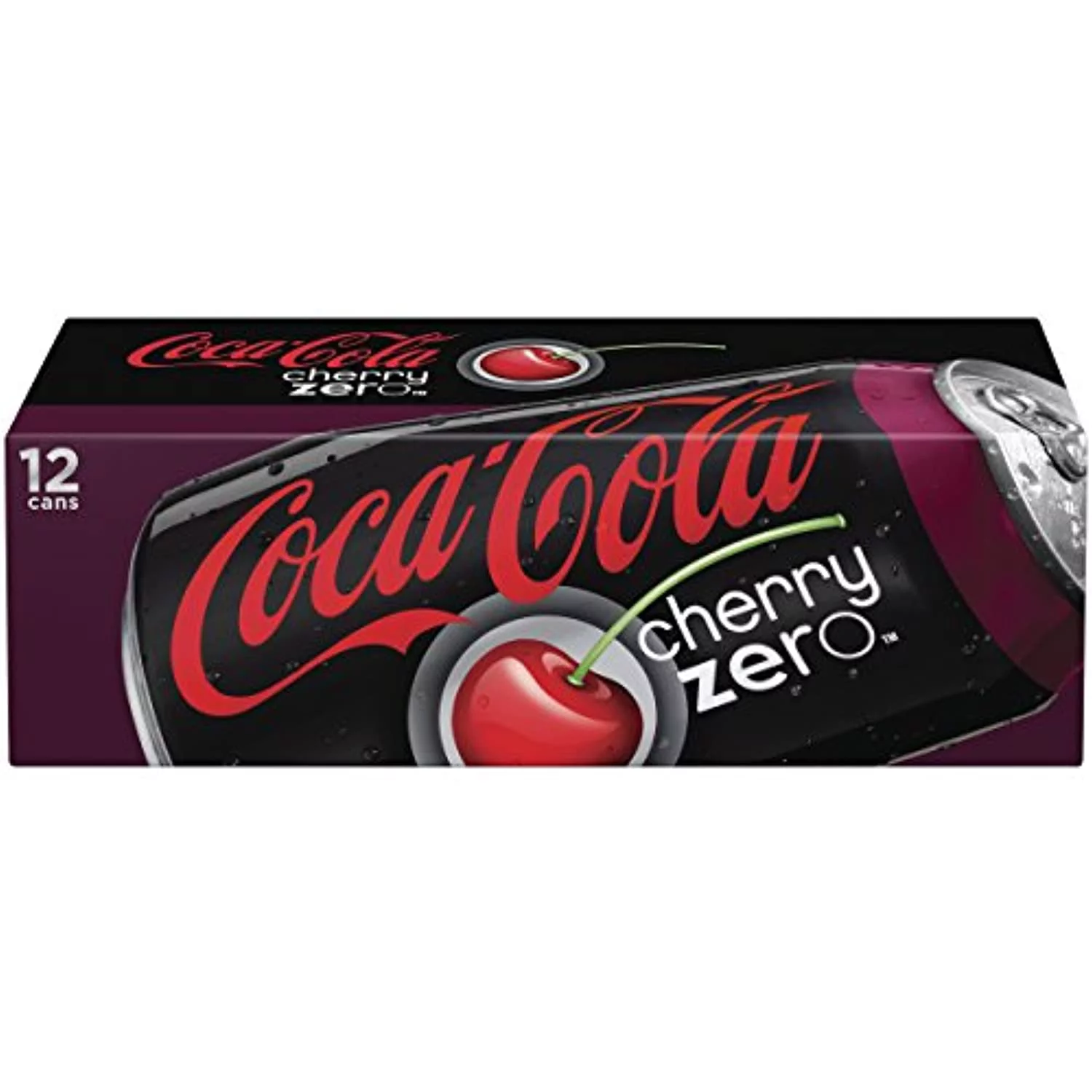 Coca-Cola Cherry Coke Zero, 12 Fl Oz (Pack Of 12)