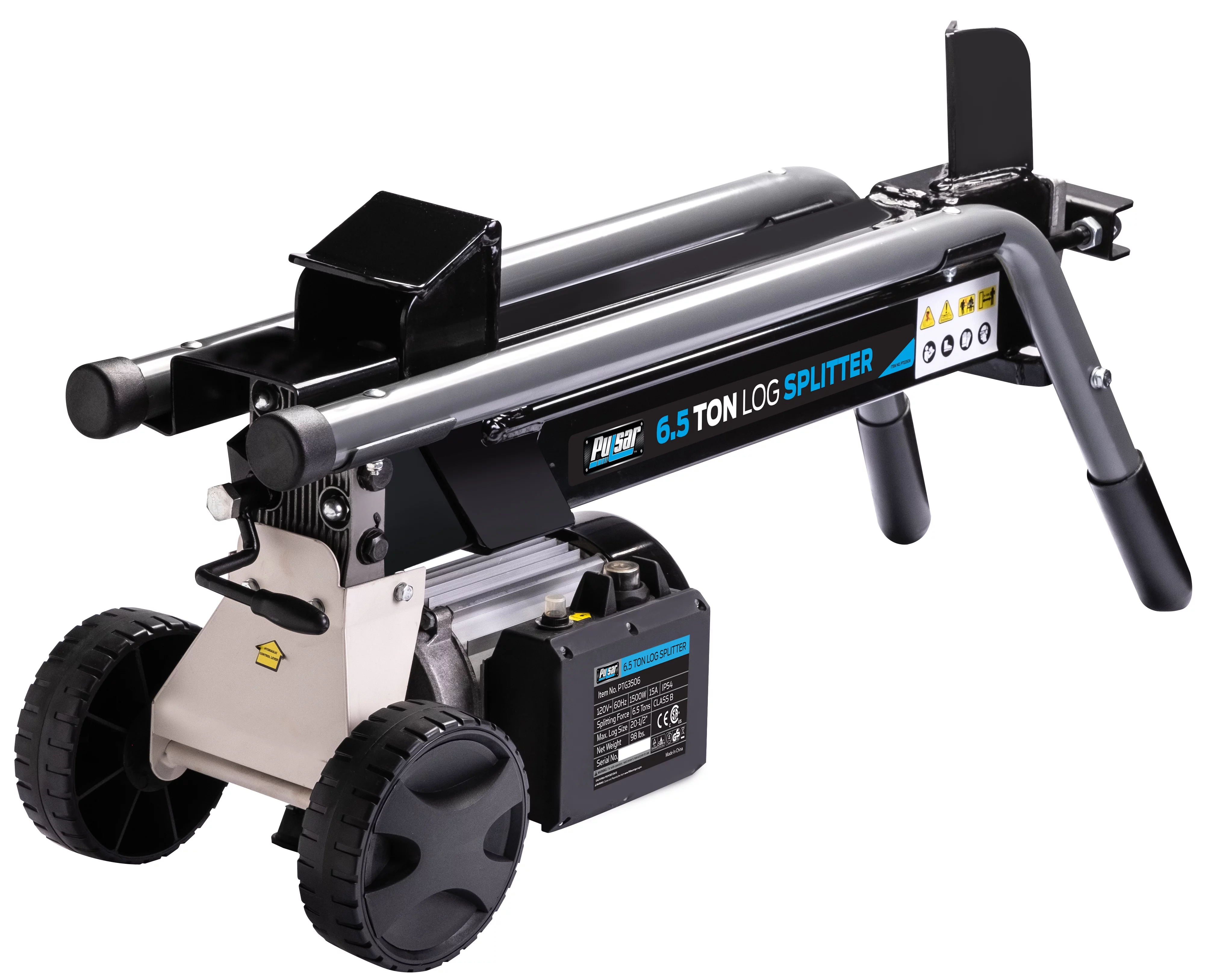 Pulsar 6.5 Ton Electric Log Splitter