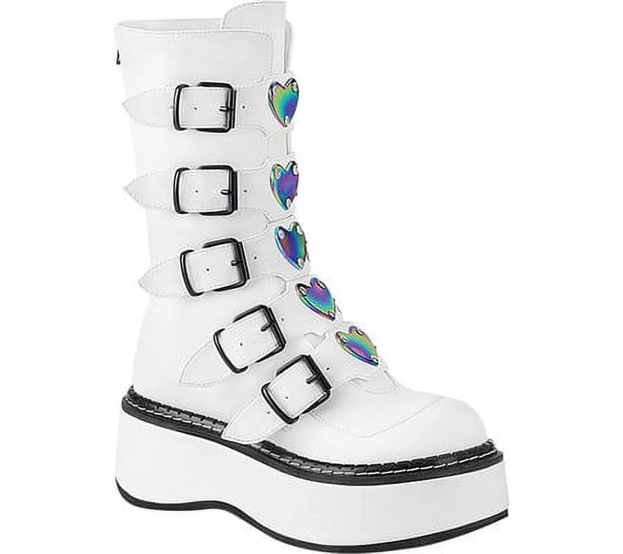 Women's Demonia Emily 330 Platform Mid Calf Boot