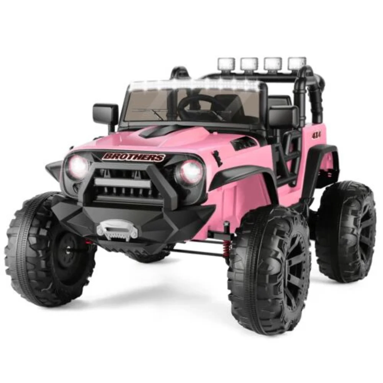 2-Seater 24V Electric Ride-On Truck with Parental Remote Control (400W)