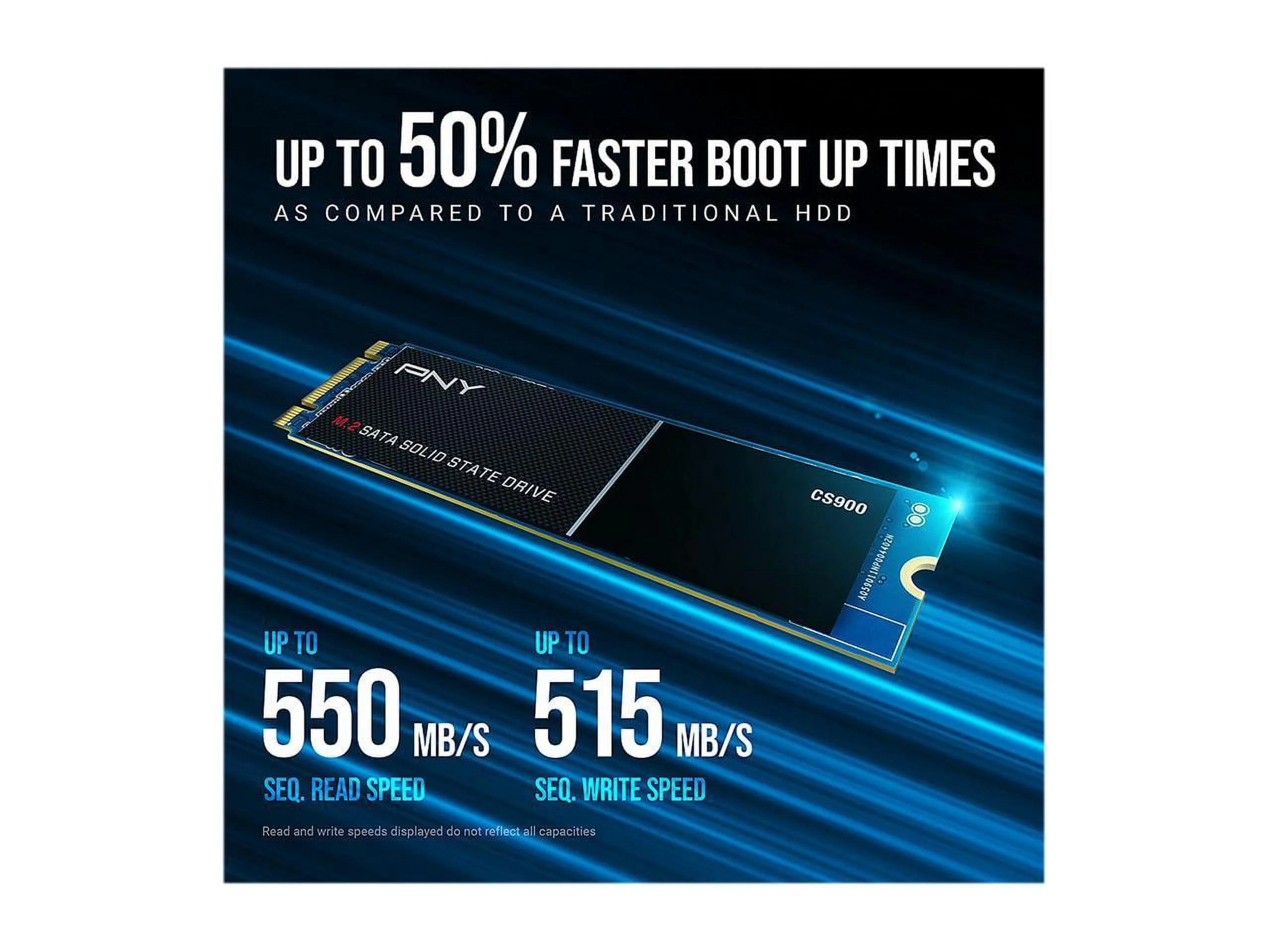 PNY CS900 250GB M.2 SATA III Internal Solid State Drive (SSD) - M280CS900-250-RB