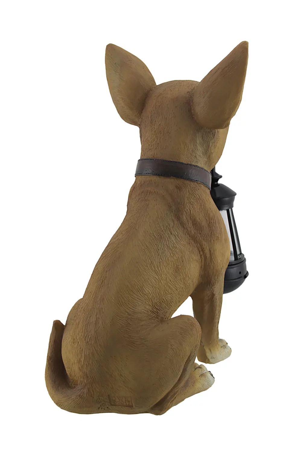 Zeckos Little Light Keeper Chihuahua Statue and LED Lantern