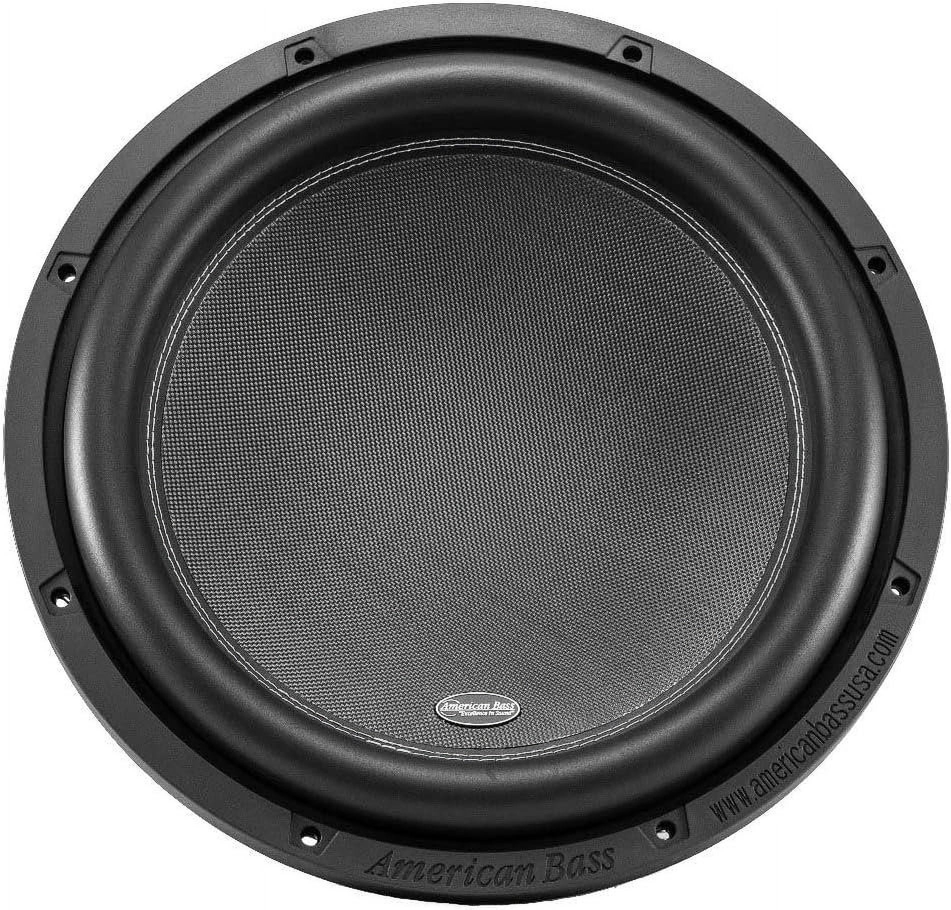 American Bass XR Subwoofers Dual 4 Ohm Voice Coil, 1500 Watts RMS/3000 Watts Max Magnet