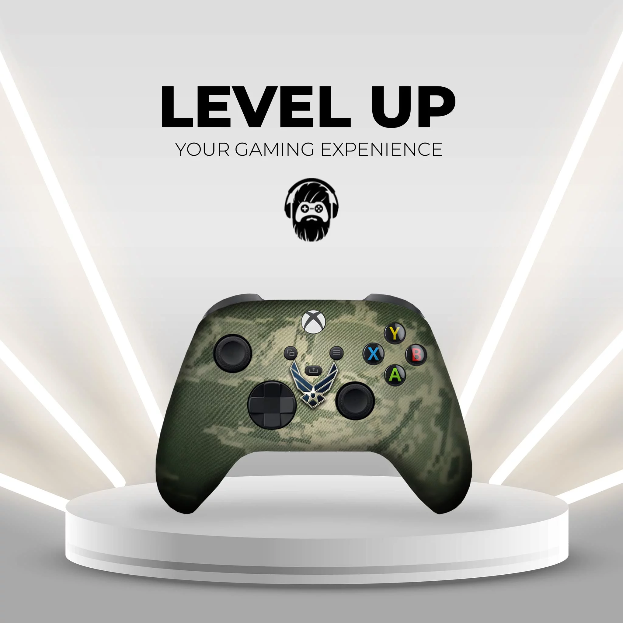 Dreamcontroller Wireless Xbox One Modded Controller Rangers Design, Compatible with Series X/S