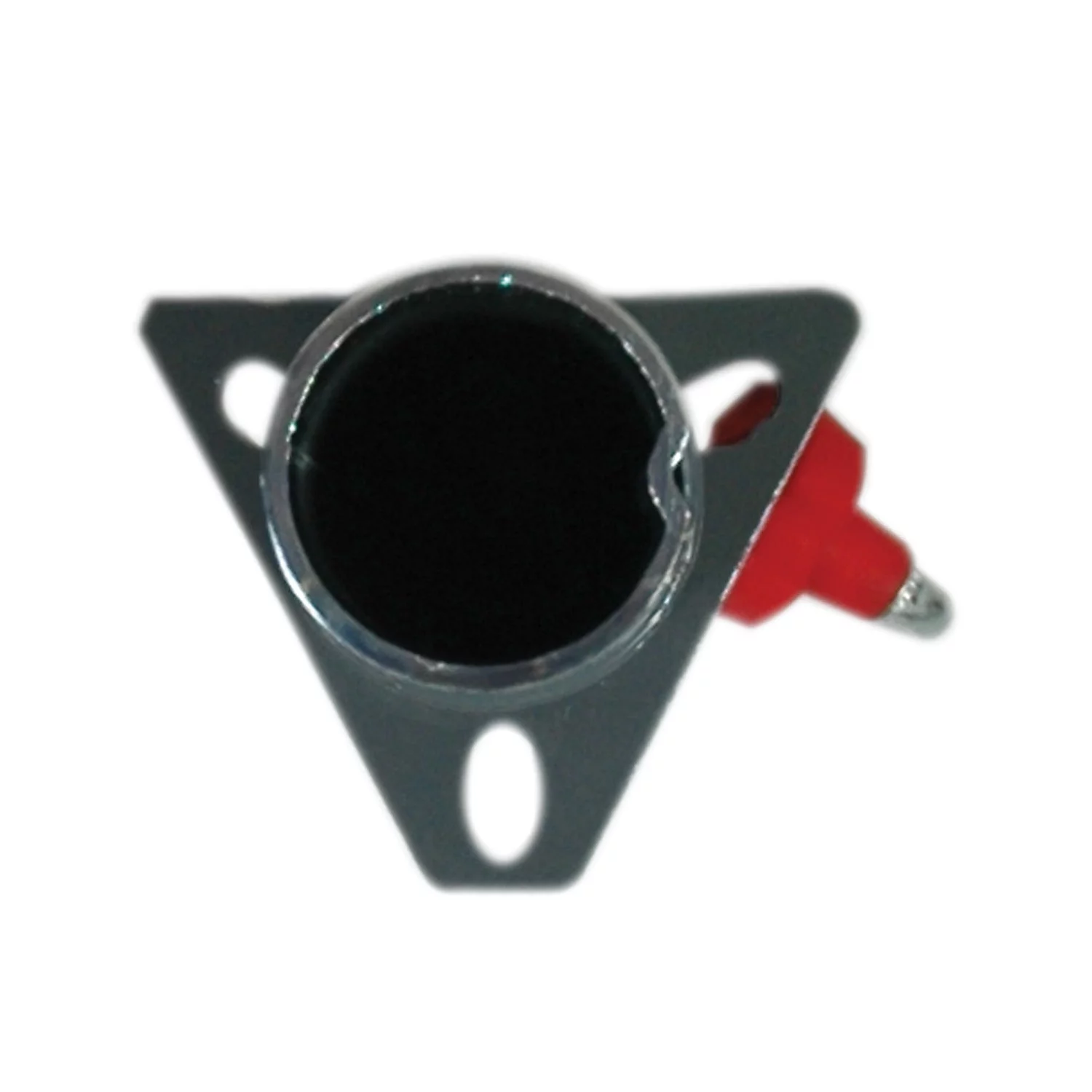 BULLDOG 175000 Round Trailer Jack, A-Frame, 5,000 lbs. Lift Capacity, Topwind, Bolt-On, 15 Inch Travel