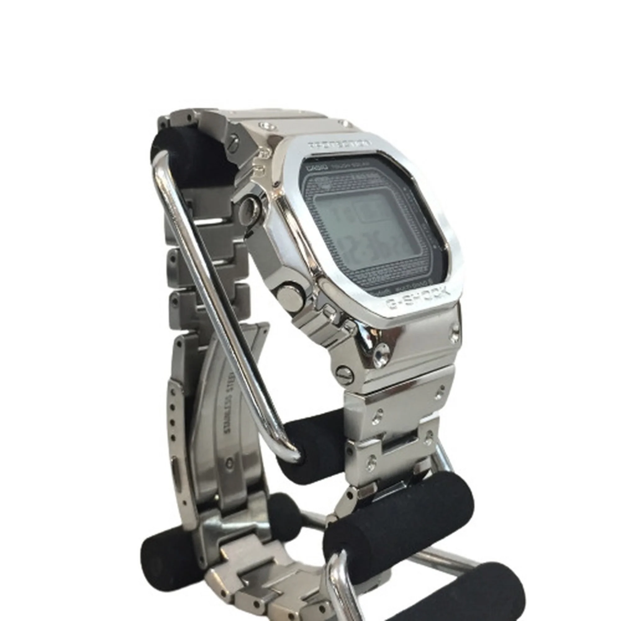 Pre-Owned CASIO G-SHOCK GMW-B5000D-1JF Square Watch Casio Men's Tough Solar Metal Screw Back ITH804J5MD8I RK681D (Fair)