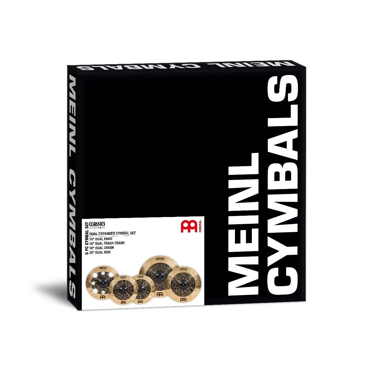 Meinl Cymbals Classics Custom Dual Expanded Cymbal Set