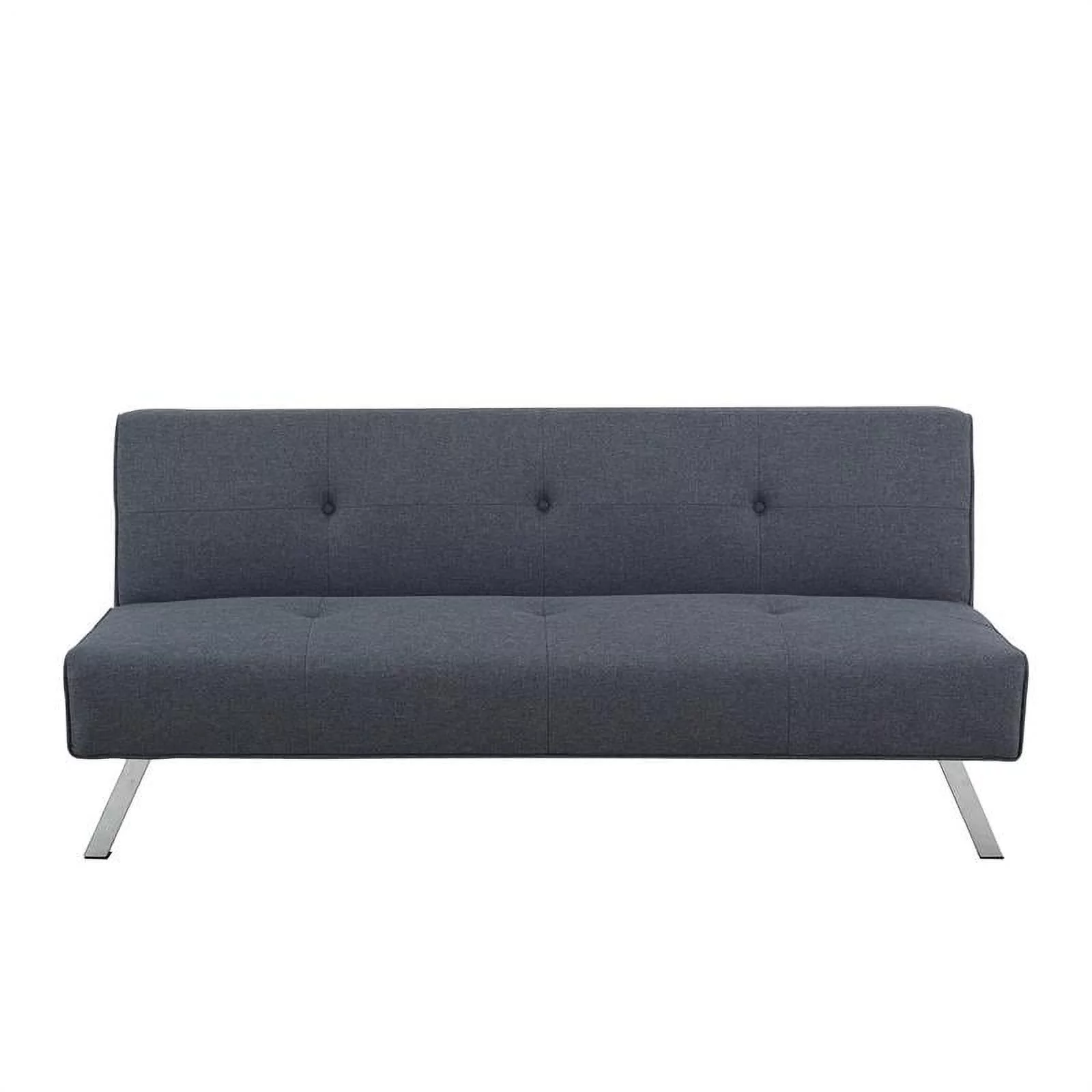 Serta Sloan Dream Lift Convertible Sofa in Charcoal Gray Fabric