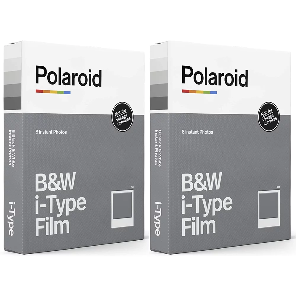 Polaroid Originals PRD6001 Black and White Film for NOW i-Type and NOW Cameras 2 Pack