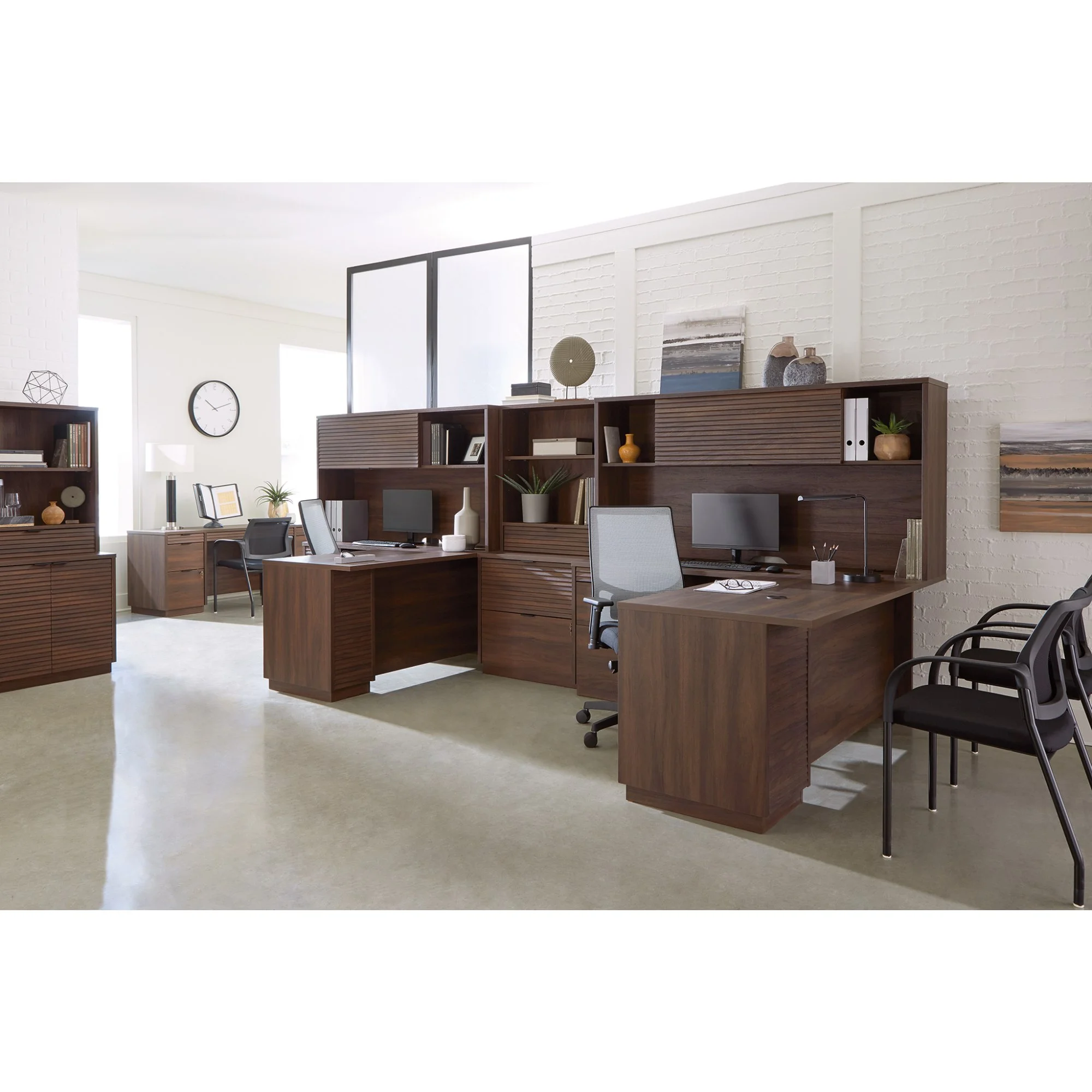 Sauder Palo Alto Engineered Wood Lateral File Cabinet in Spiced Mahogany