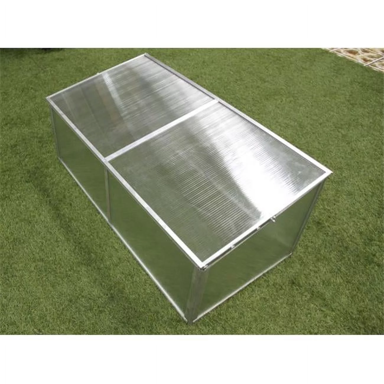 Folding Aluminum Cold Frame Greenhouse