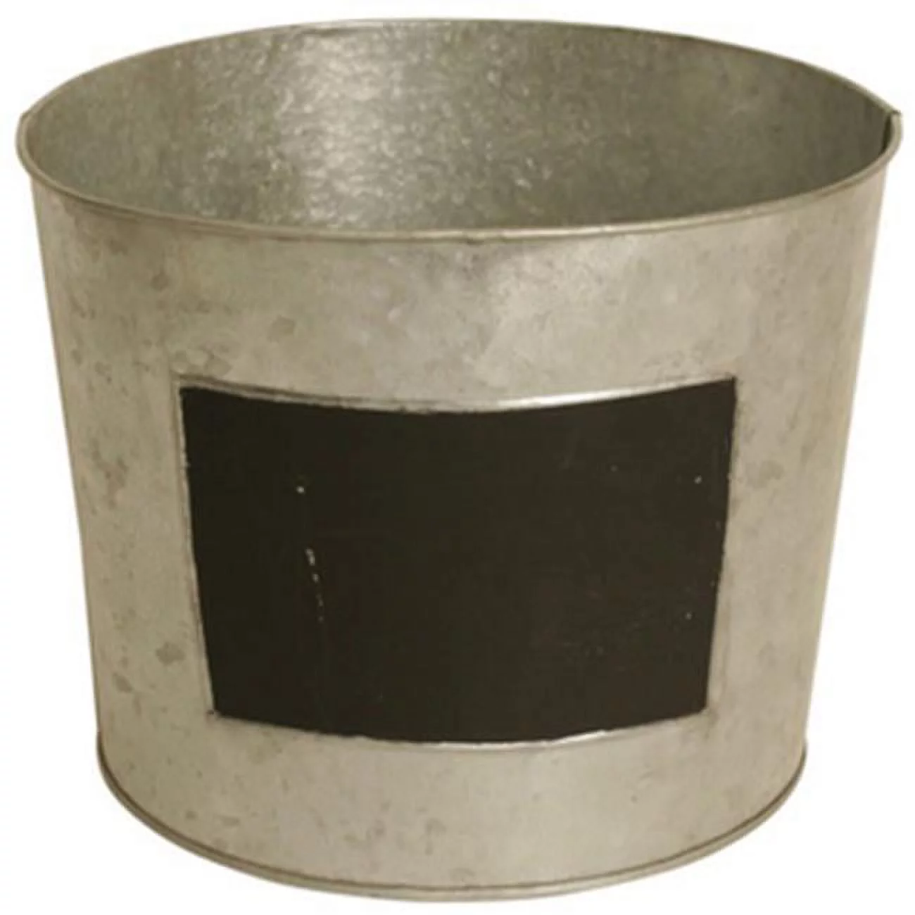 Robert Allen 212007 10 in. Galvanized Round Planter With Rope Handles