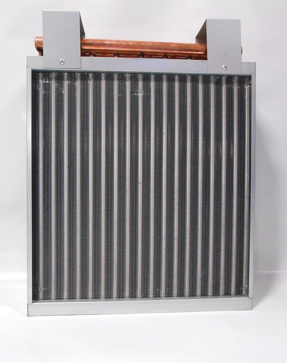 24X24 Water To Air Heat Exchanger Hot Water Coil  Wood