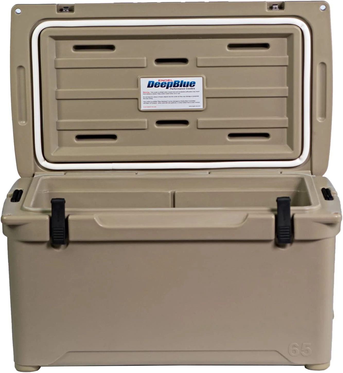 Engel Deep Blue 65Qt 65 Quart Tan DeepBlue Cooler Ice Chest - ENG65T