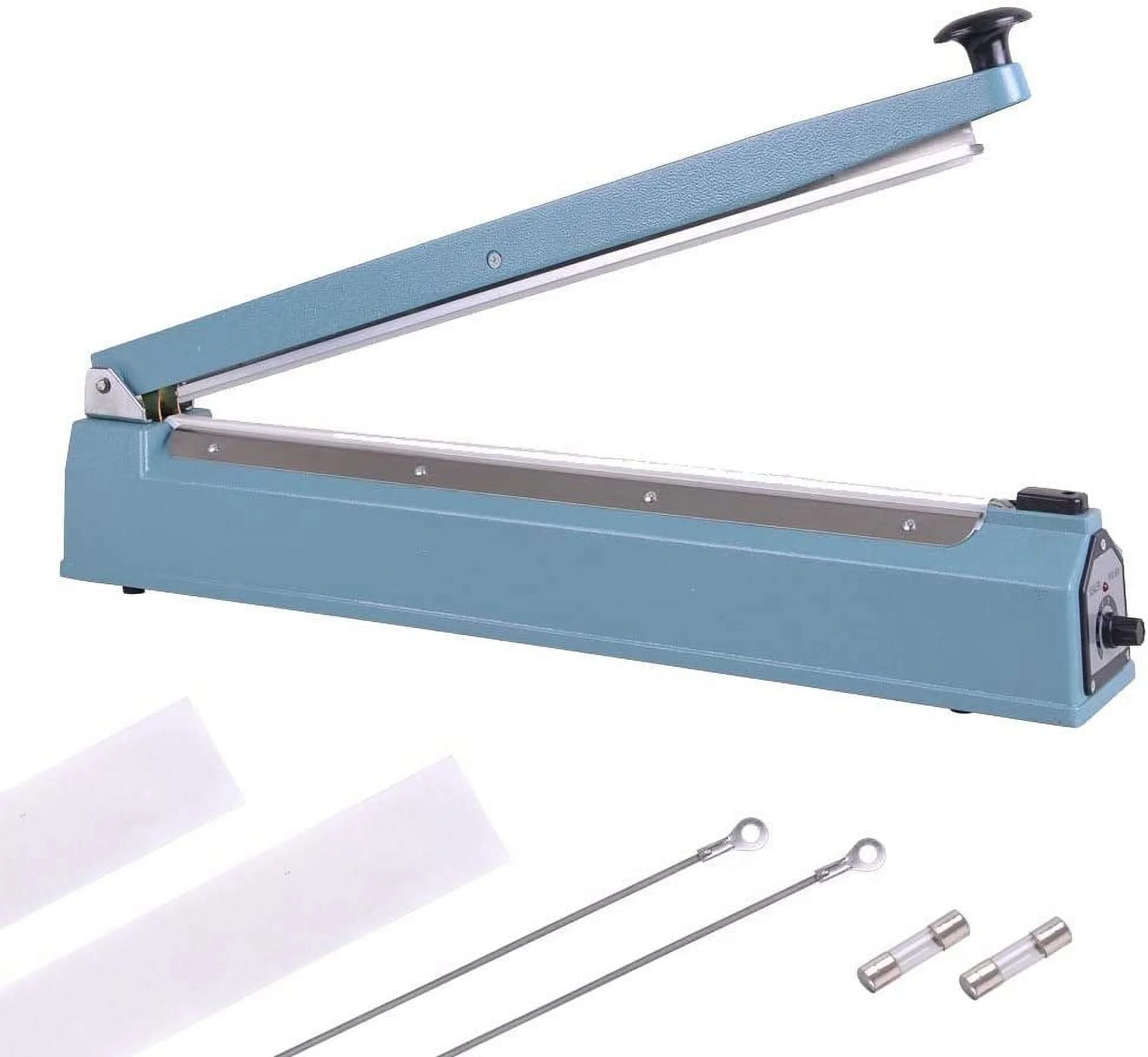 Hand Impulse Sealer Heat Seal Machine Sealing With Grip And Teflon 20