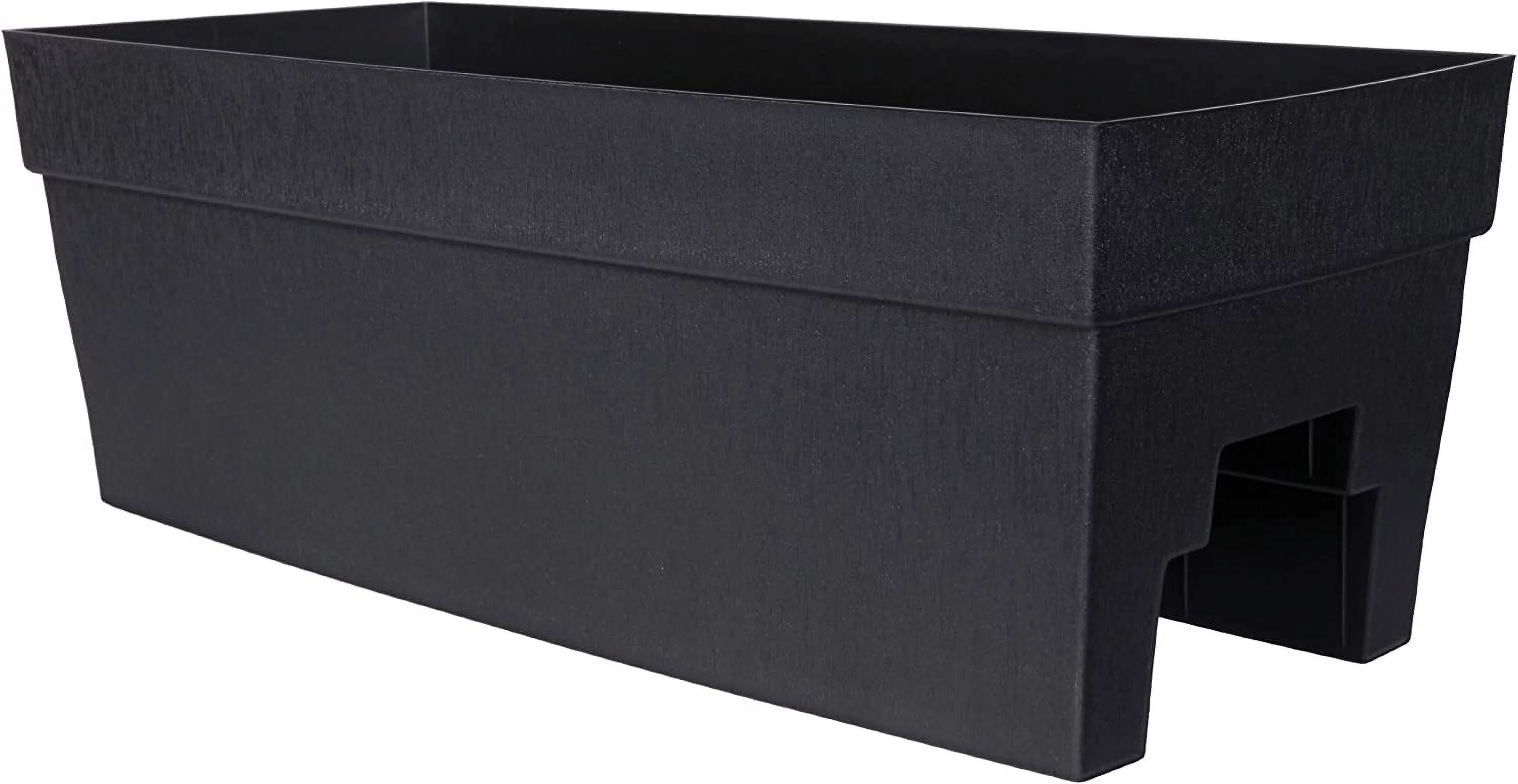 Rail Planter, Black