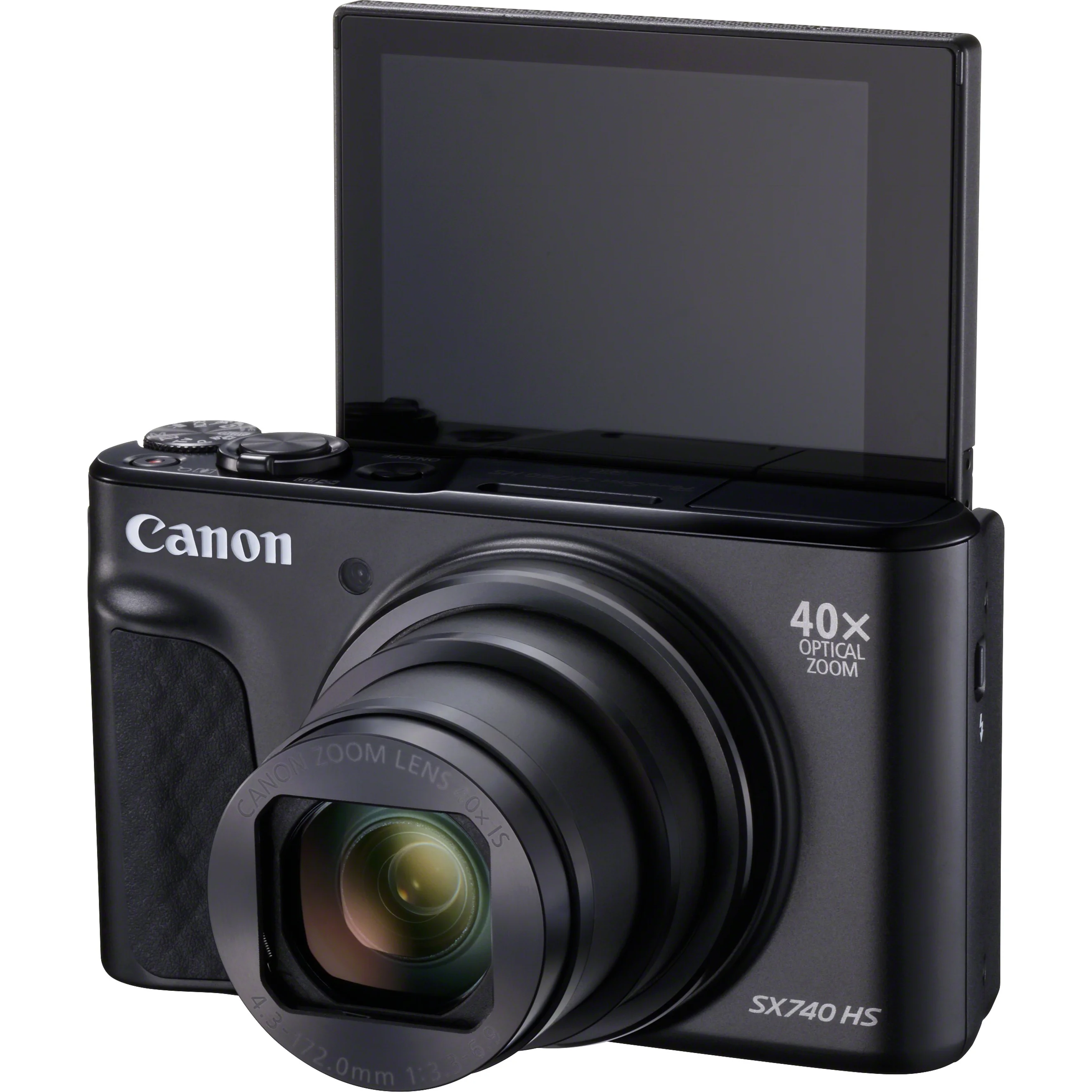 Canon PowerShot SX740 HS 20.3 Megapixel Compact Camera, Black