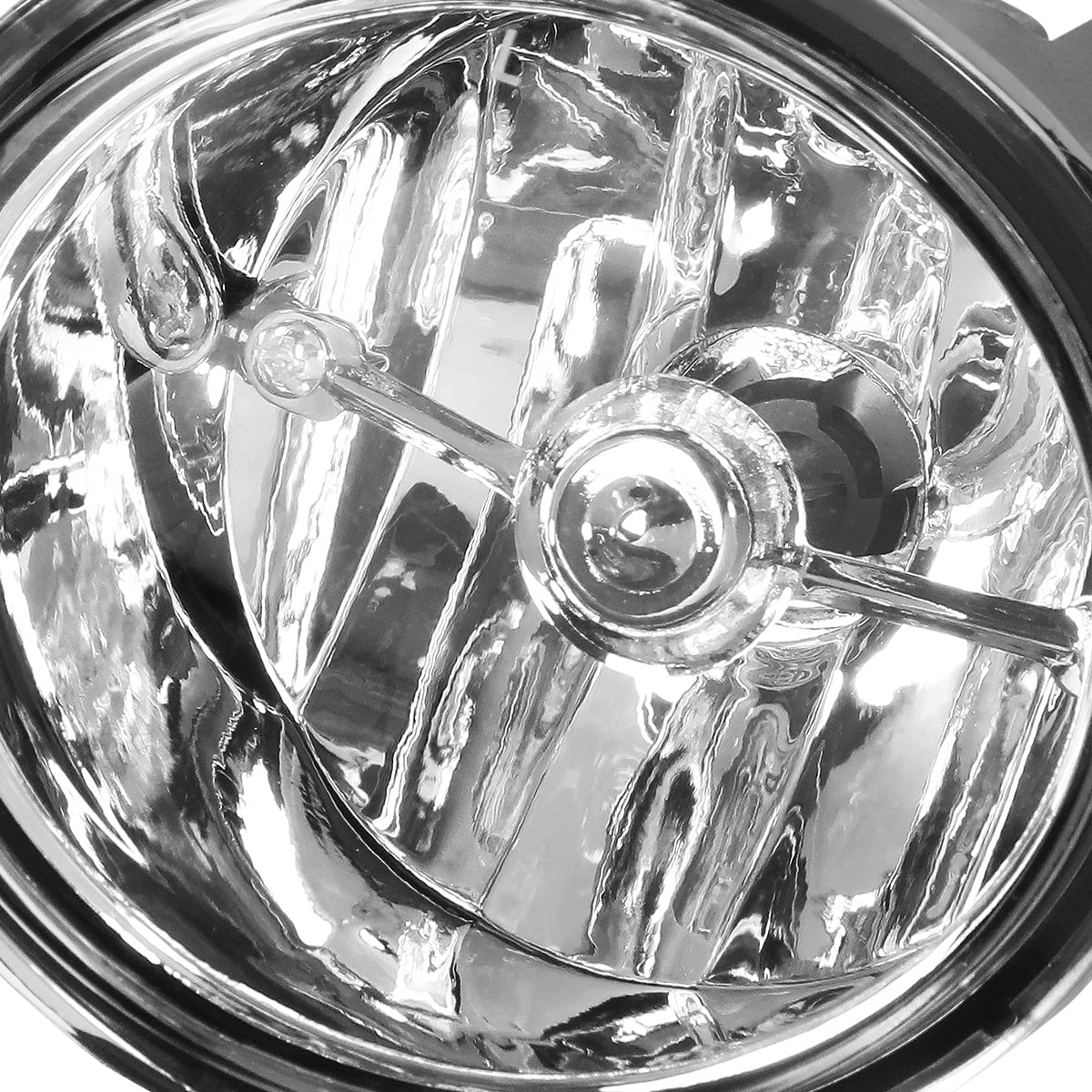 DNA Motoring FL-ZTL-215-CH For 2003 to 2006 Accent Sedan/Hatchback Pair Bumper Driving Fog Light Lamp+Switch Clear Lens 04 05