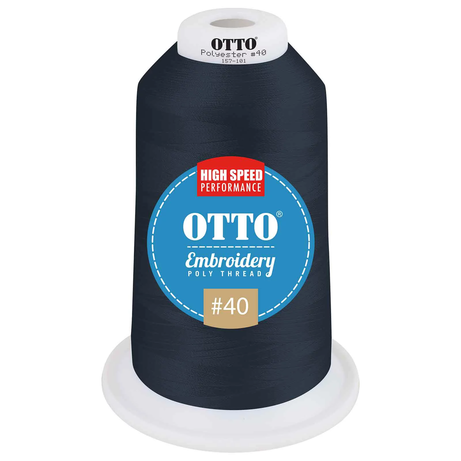 OTTO Embroidery Poly Thread #40 5,500 yd. King Cone