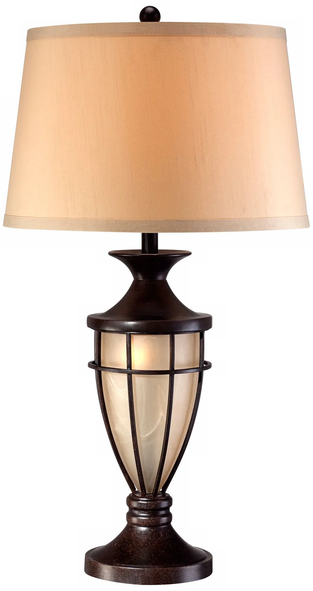 John Timberland Mission Table Lamp with Nightlight 33
