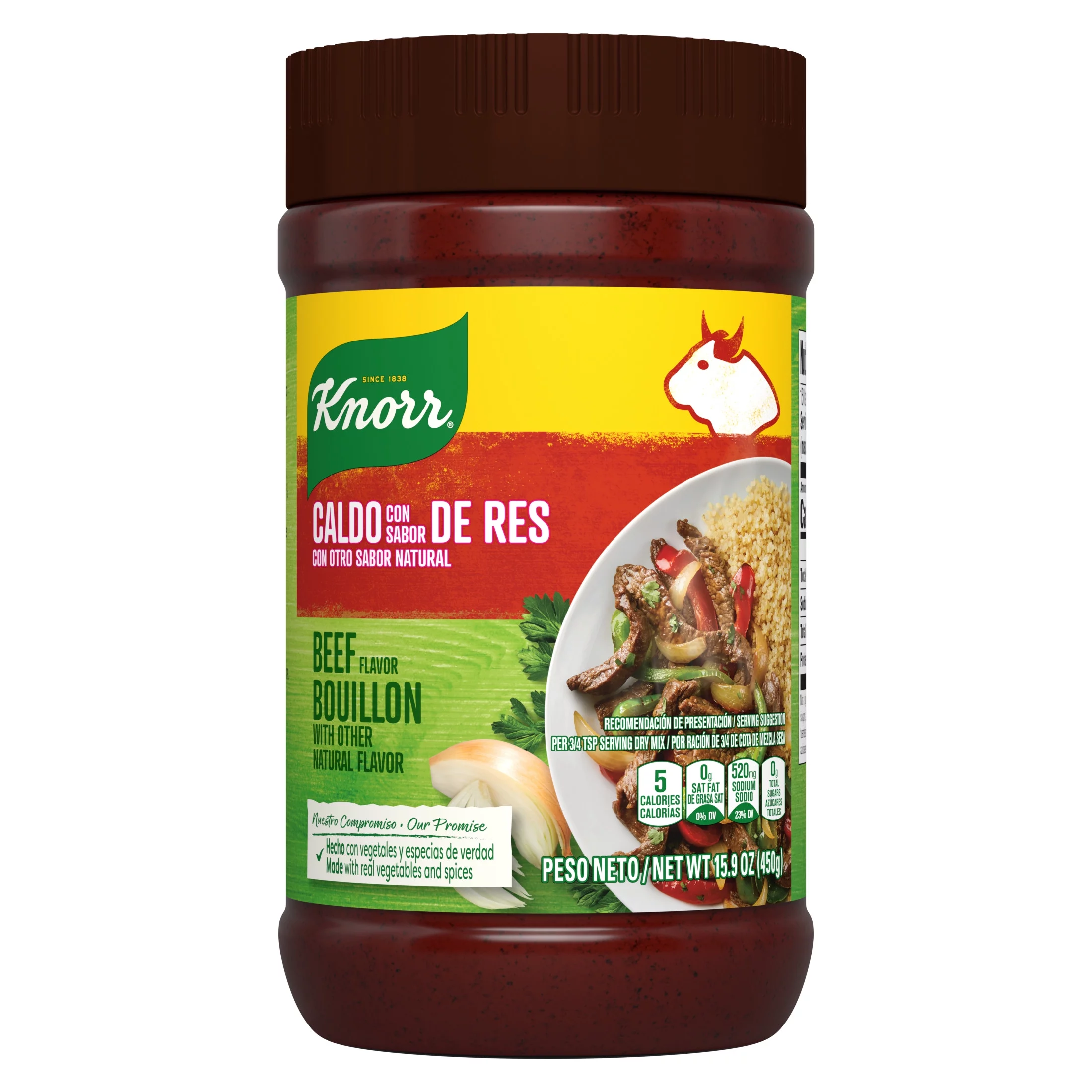 Knorr Granulated Beef Bouillon, 15.9 oz Jar