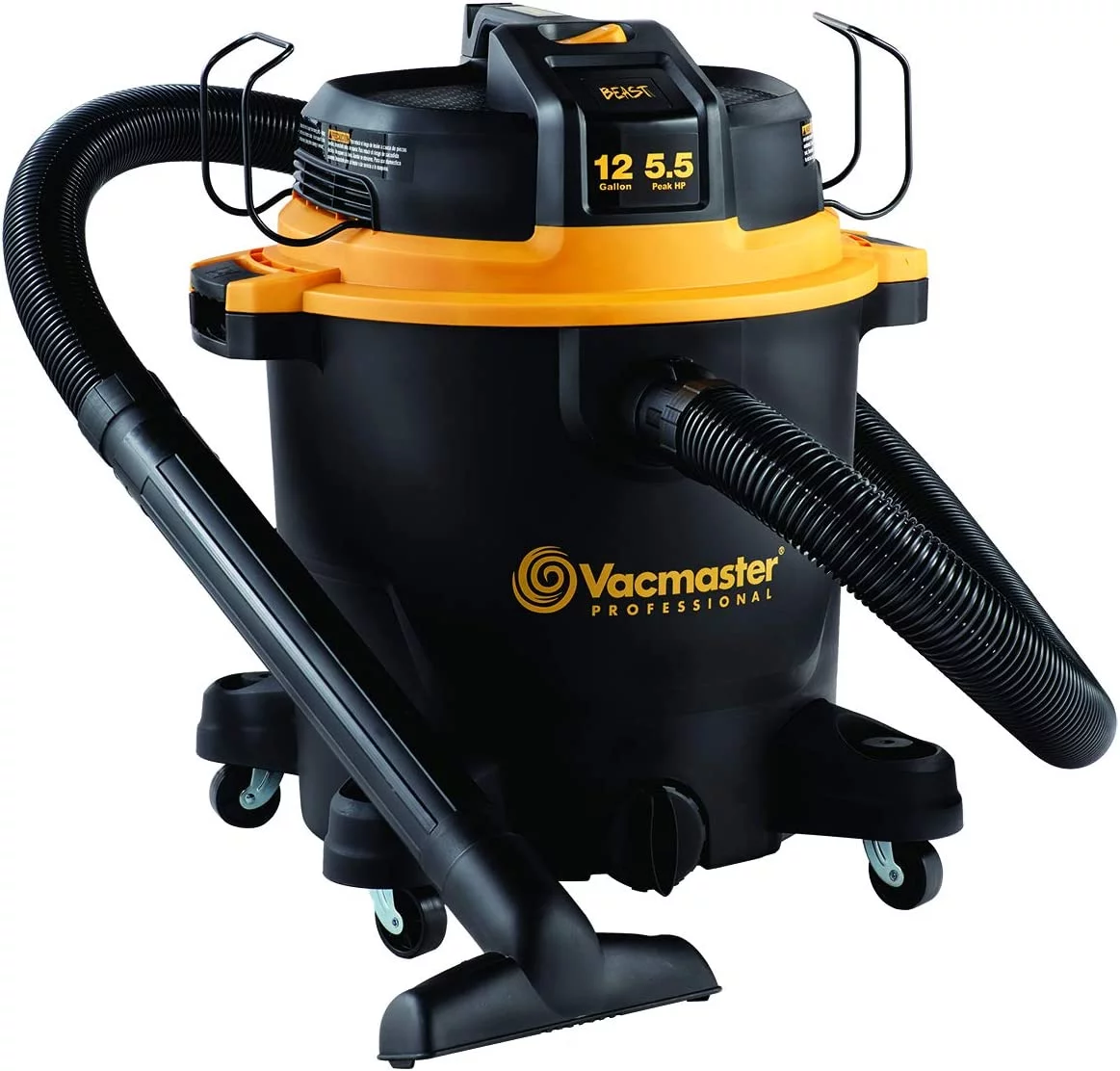YANRUI Professional Beast Series Wet/Dry Vac Bundle with 12 Gallon and 5 Gallon Tanks