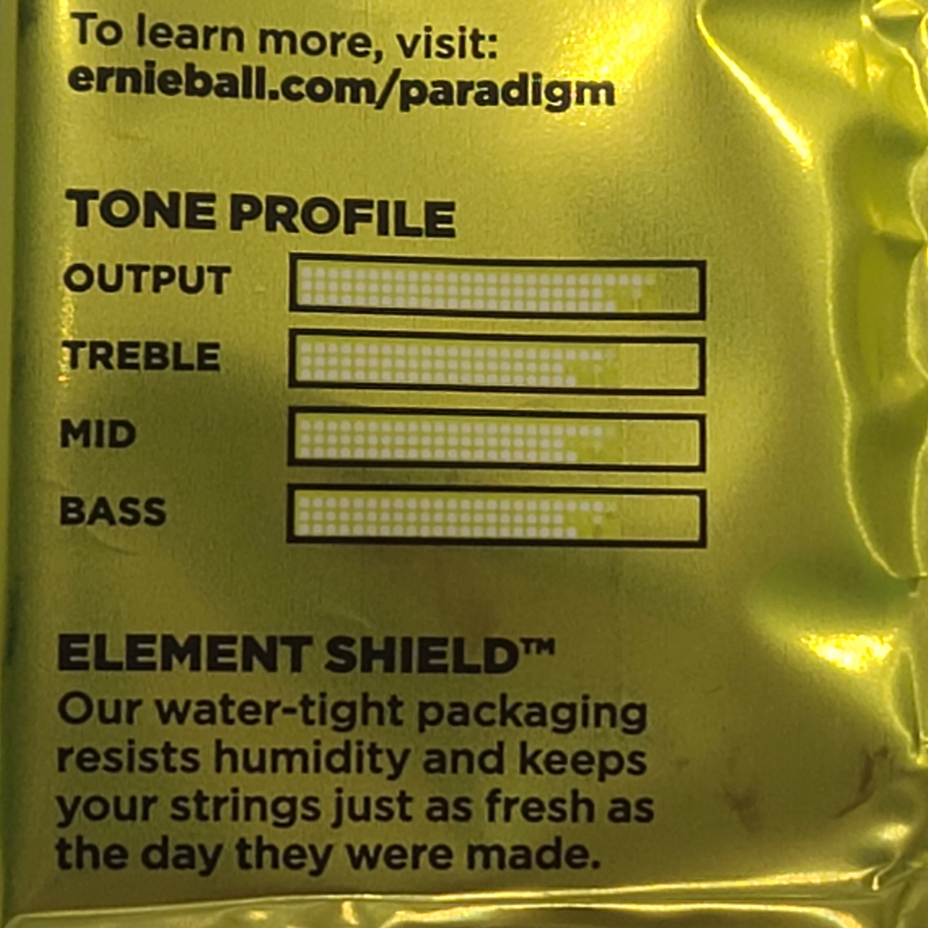 Ernie Ball Electric Guitar String Set 10-46 EB2021 Paradigm Slinky 3 Pack