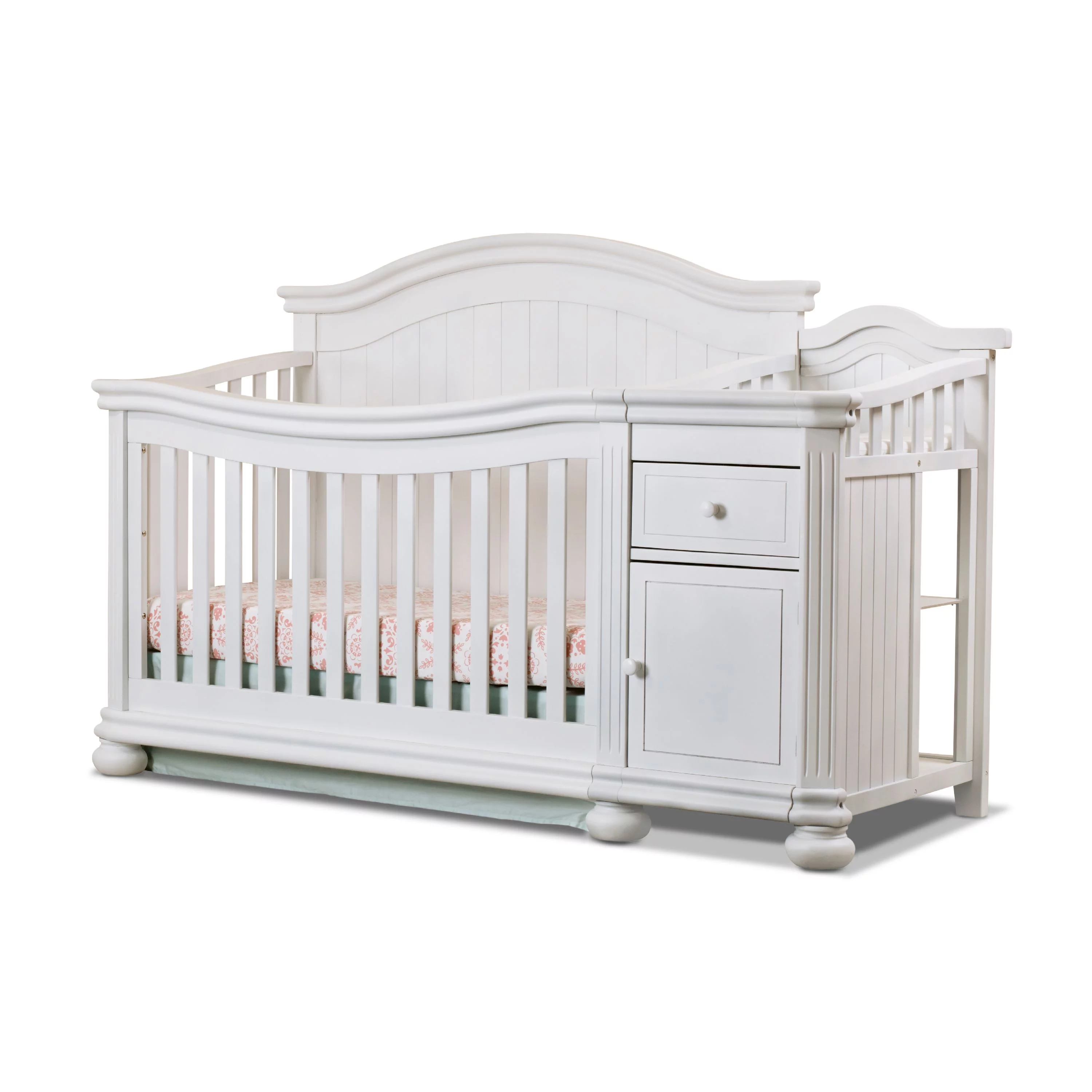 Sorelle Finley Crib and Changer, White