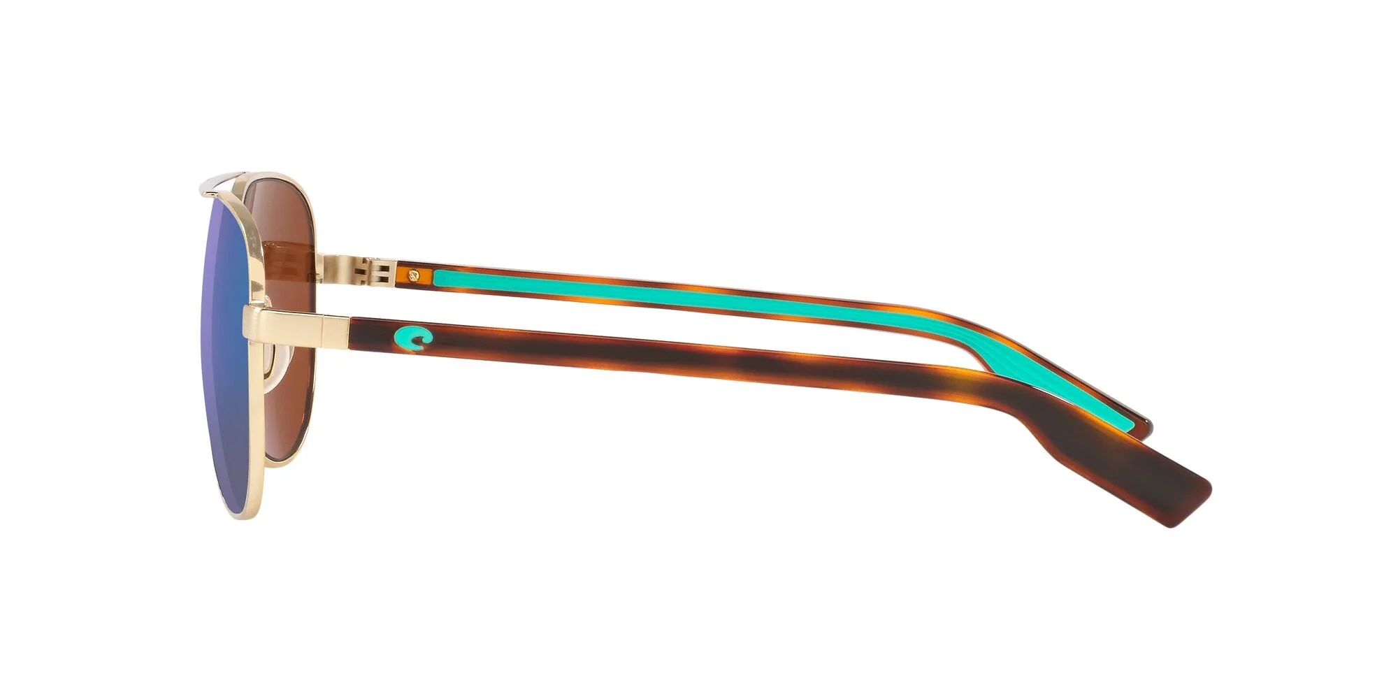 Sunglasses Costa Del Mar 06 S 4002 400202 Peli 287 Brushed Gold Green Mi