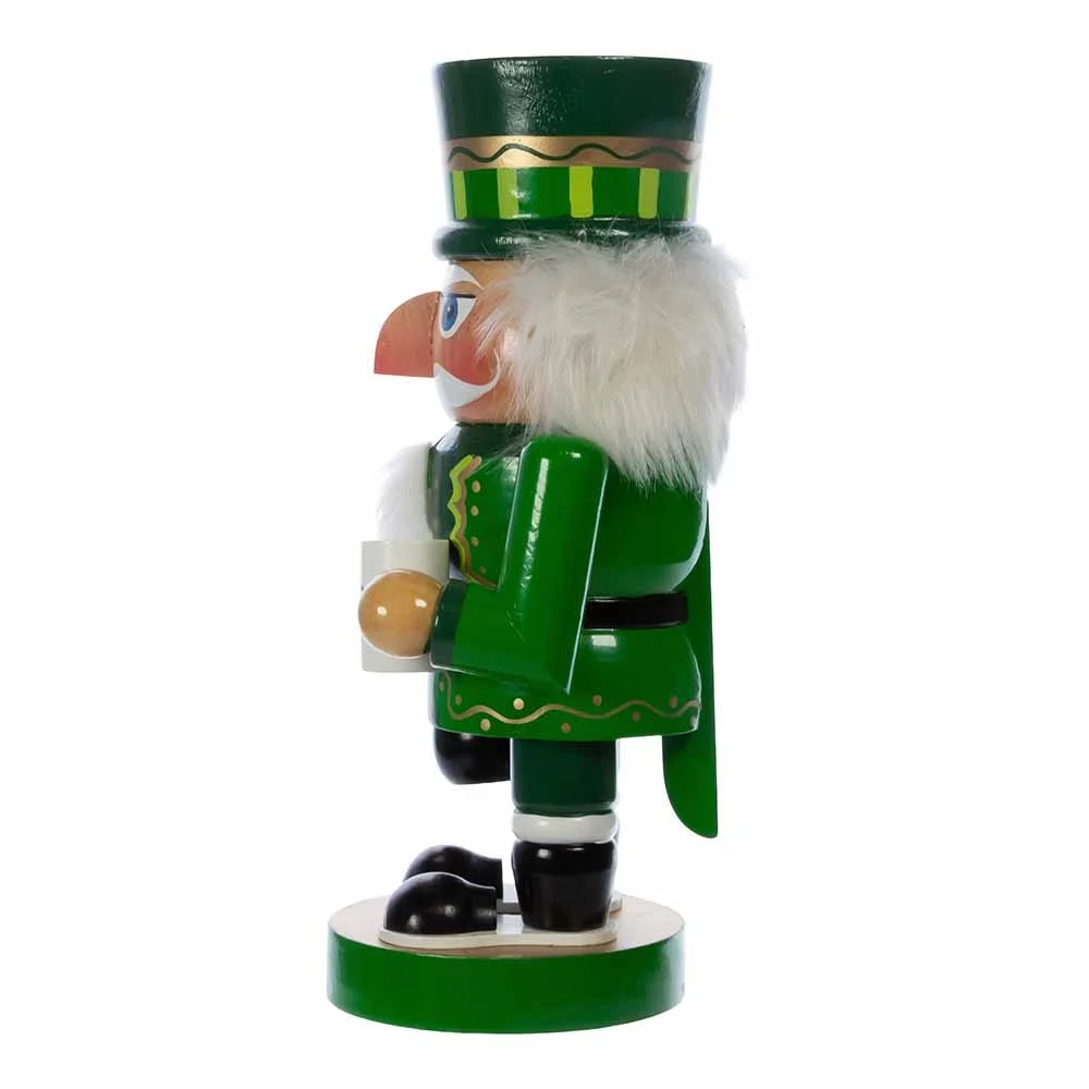 Kurt Adler 10-Inch Wooden Irish Nutcracker