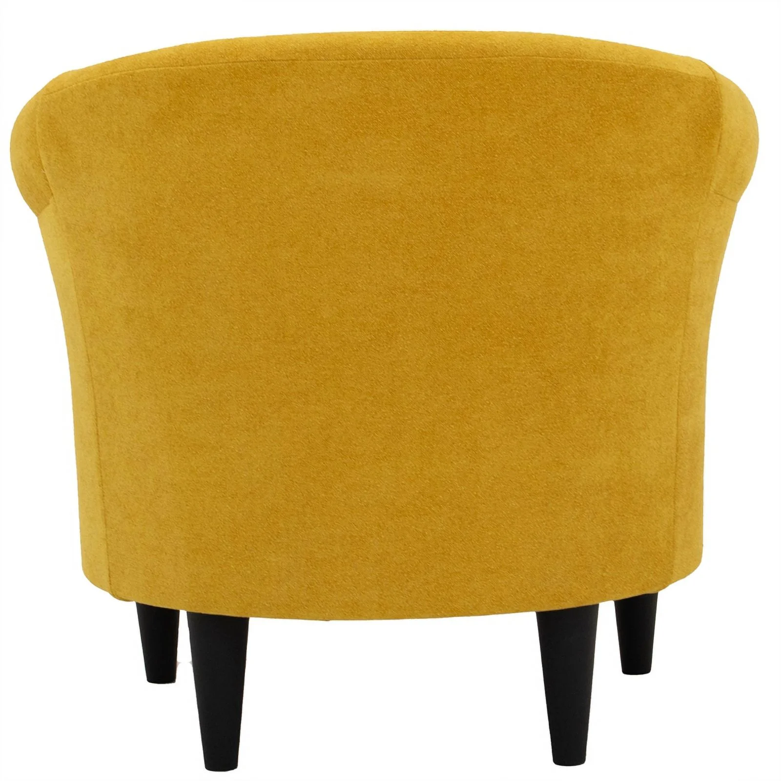 Fox Hill Trading Nikole Traditional Polyester Fabric Chair in Yellow