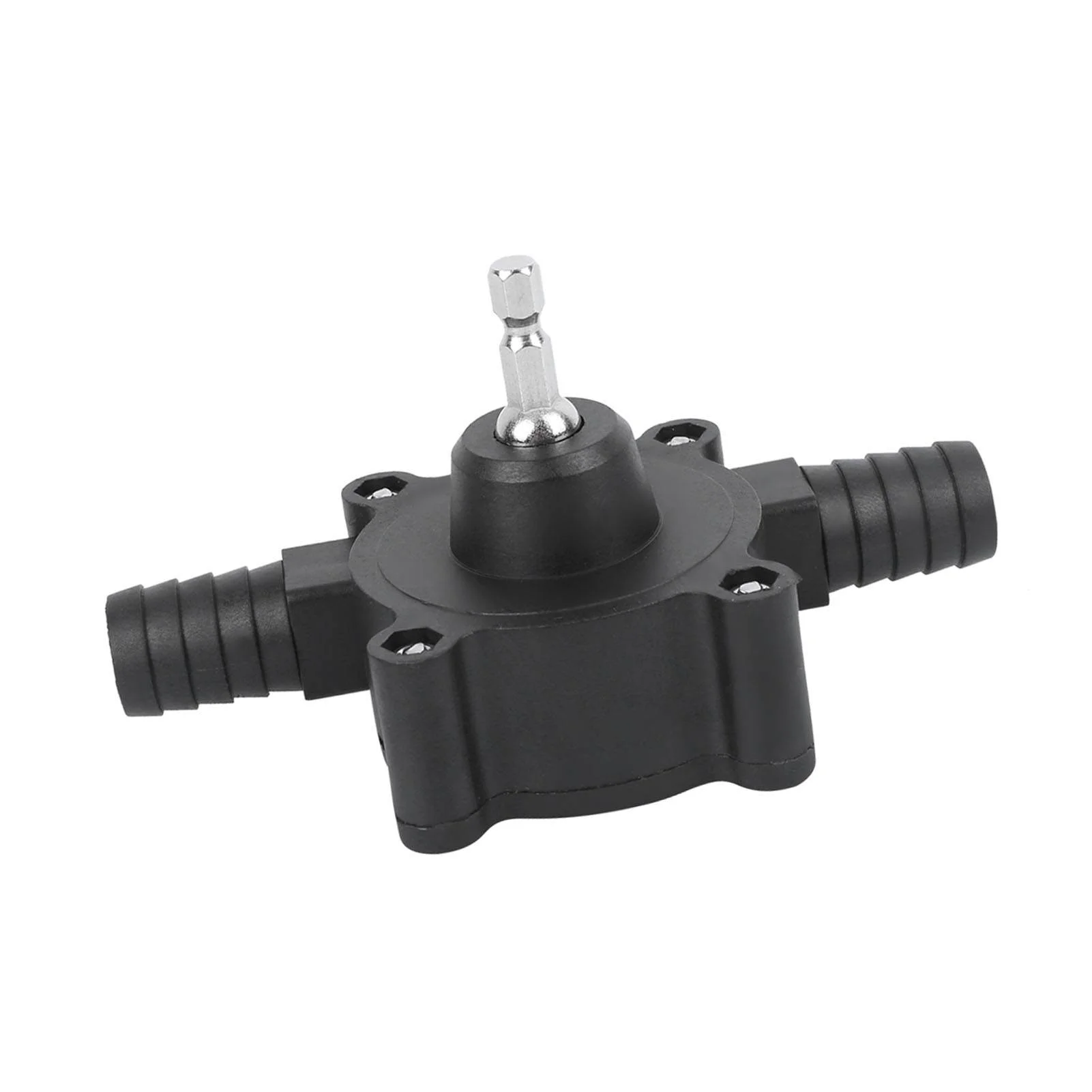 Goldmeet Hand Electric Drill Pump Self Priming Fluid Water Transfer Mini Portable Centrifugal Pump