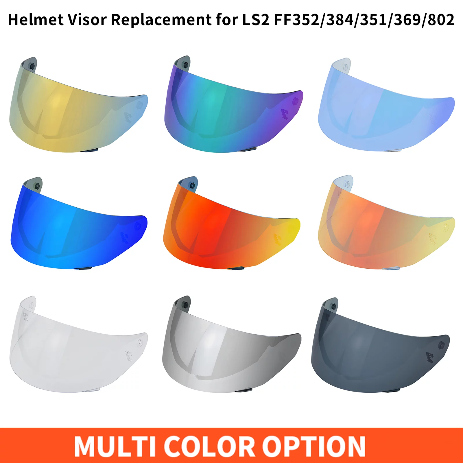 Helmet lens,Huiop Helmet Visor Ff352/384/351/369/802 Helmet Wind Ff352/384/351/369/802 Helmet Helmet Lens Helmet Wind Visor Ff352/384/351/369/802 Lens Uv -scratch