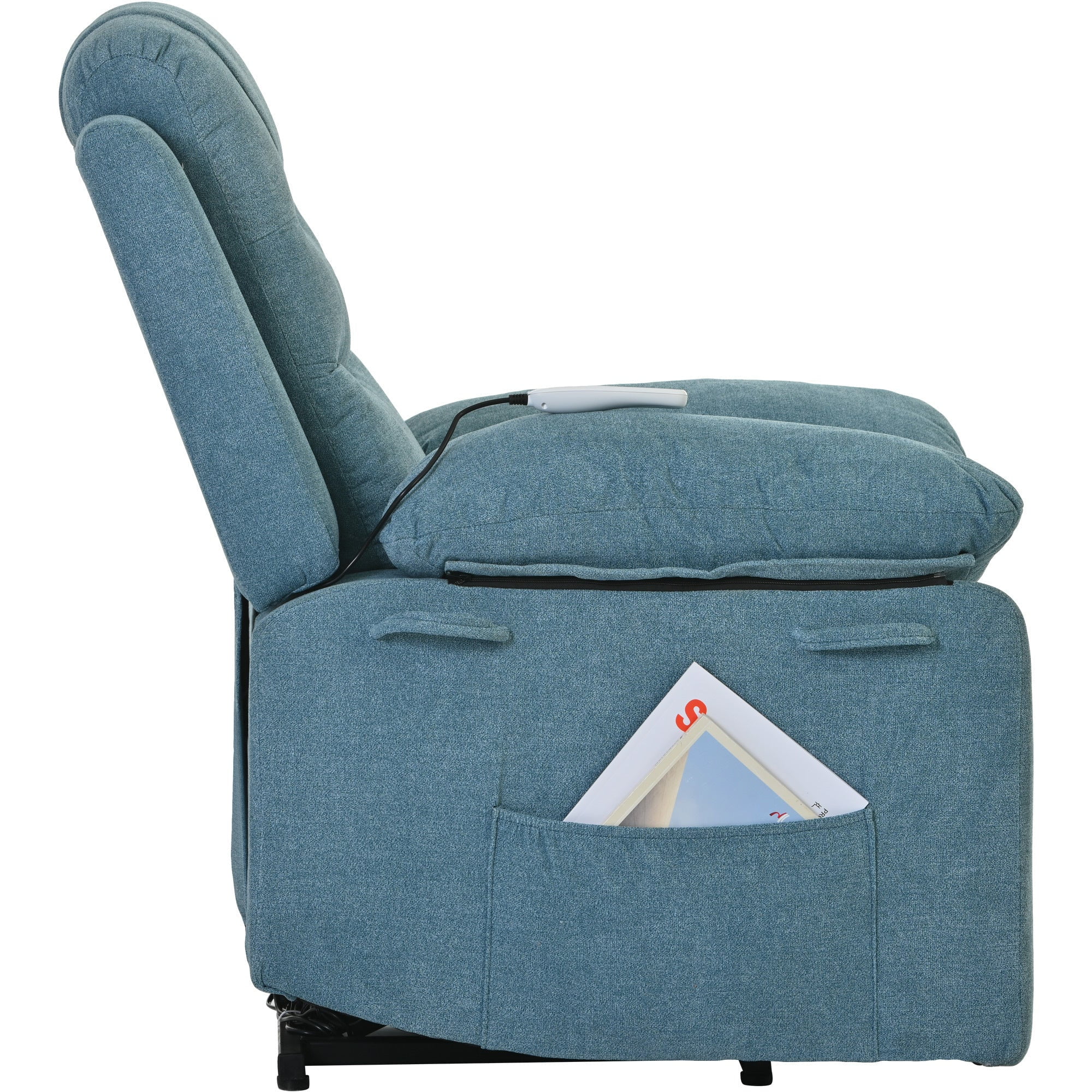 Celestial Power Lift Massage Recline Chair - Blue