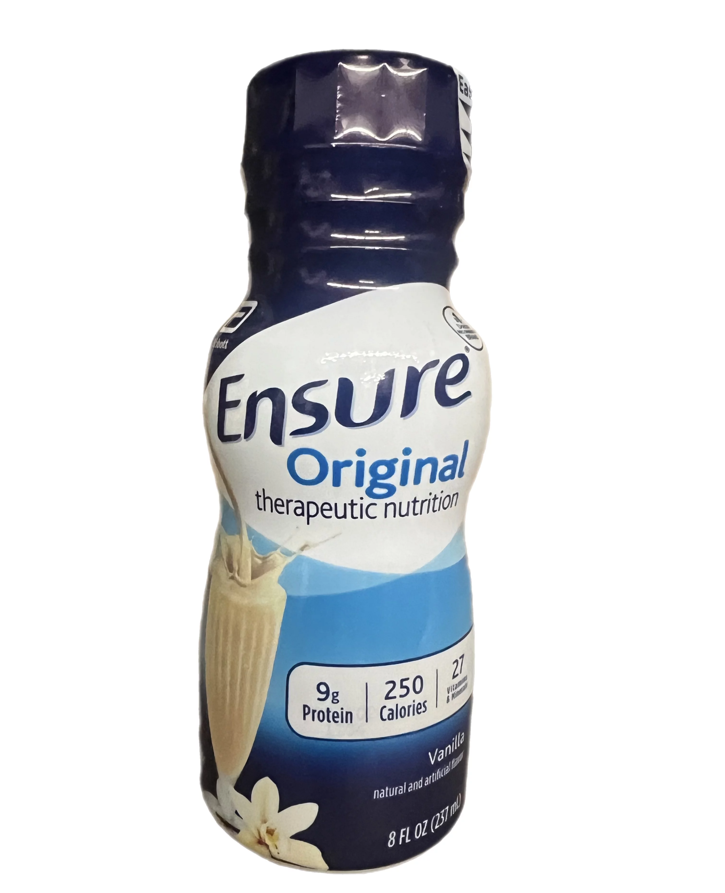 Ensure Original Therapeutic Nutritional Drink, for Sole-Source Nutrition, Vanilla, 8 fl oz, 1 Count