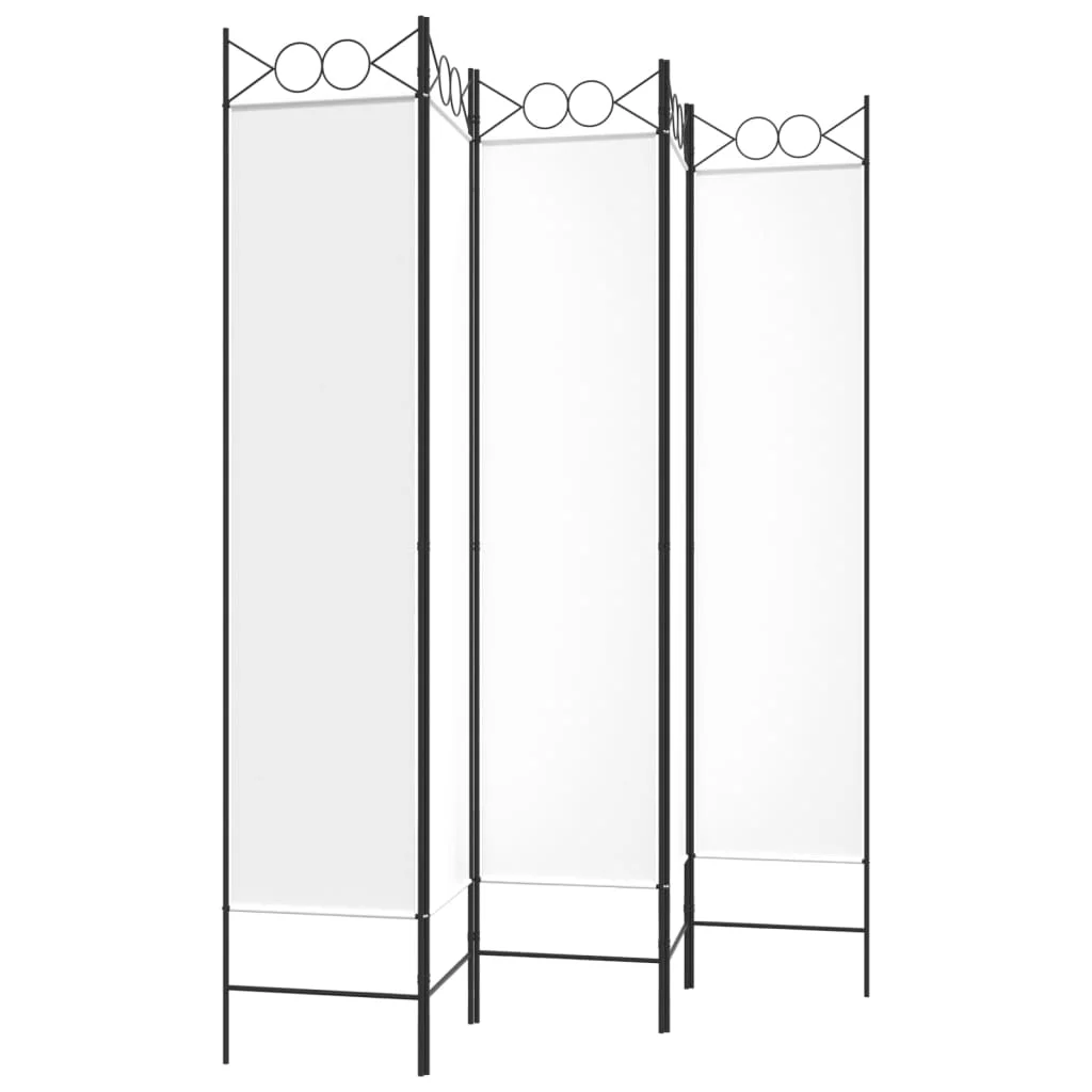 Anself 5-Panel Room Divider White 78.7