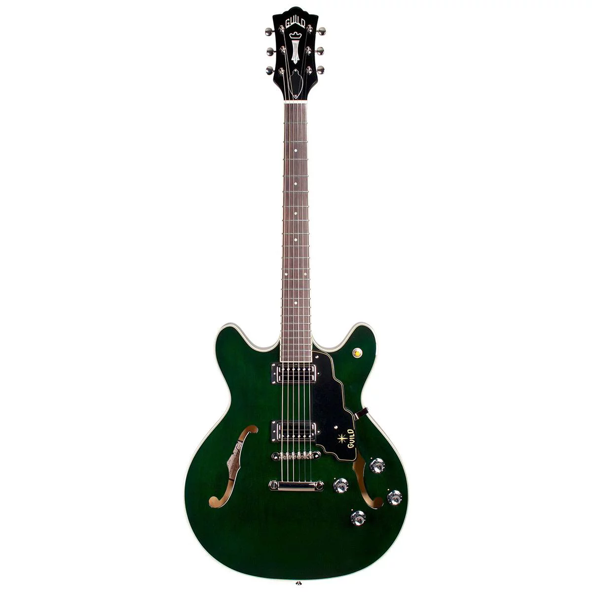 Guild Starfire IV Maple Semi Hollow Body Electric Guitar with Case - Blem #B292
