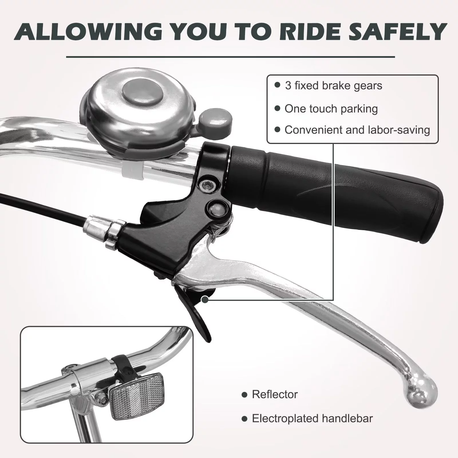 Lilypelle 16 inch Tricycle for Beginner Riders,Adult Tricycle 16