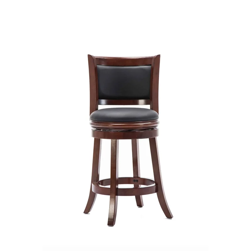 Boraam Augusta Swivel Counter Stool - Cherry